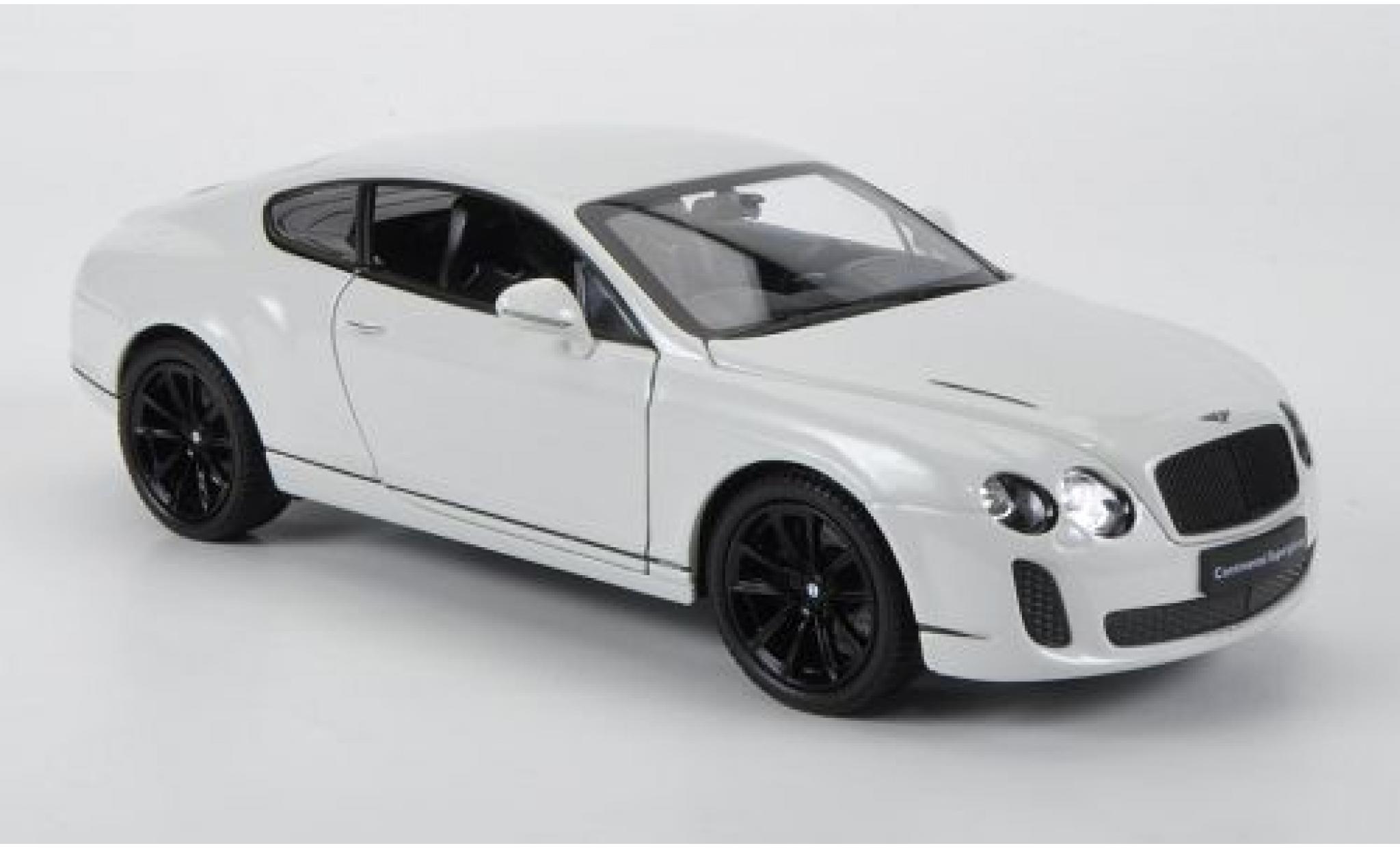 Bentley Continental 1/24 Welly Supersports wit modelauto