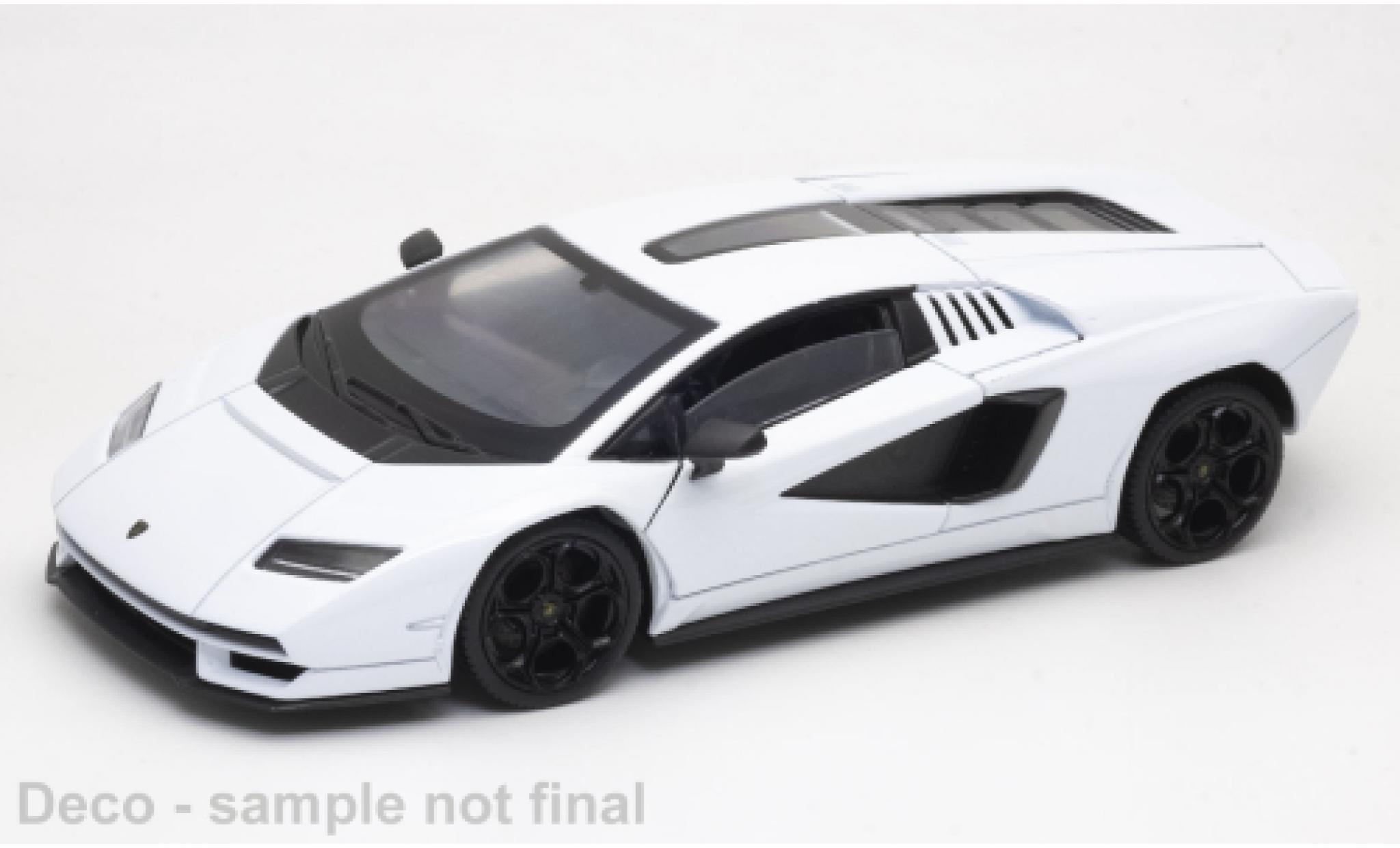 Lamborghini Countach 1/24 Welly LPI 800-4 wit modelauto