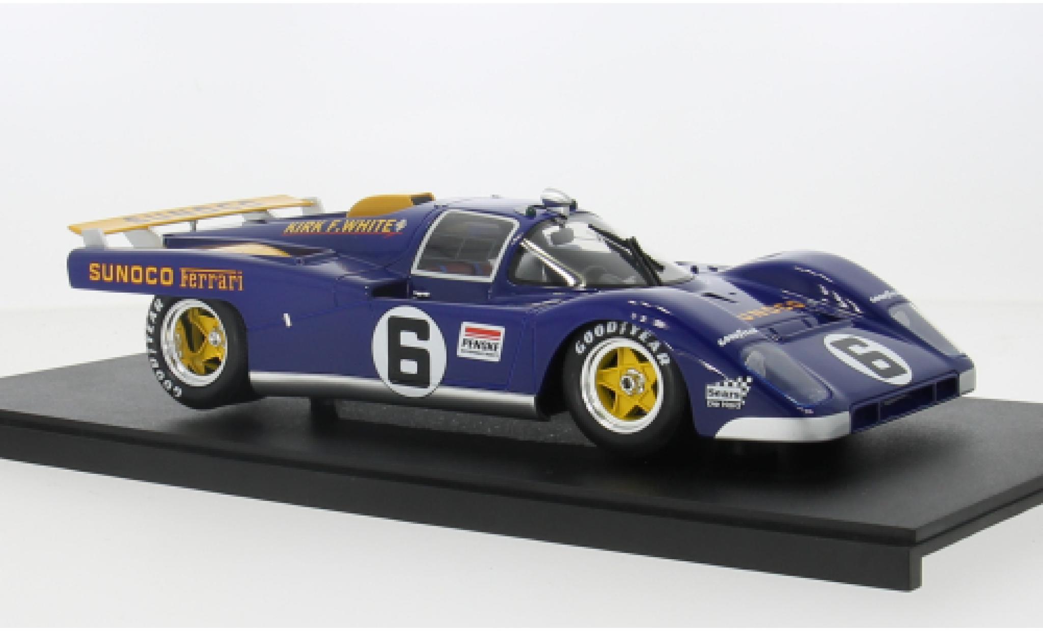 Ferrari 512 1/18 Werk83 M 24h Daytona 1971 Team Sunoco #6 1:18 modelauto