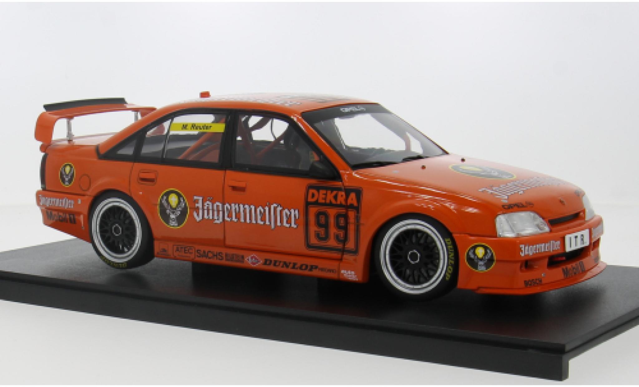 Opel Omega 1/18 Werk83 3000 24V DTM 1991 J&auml;germeister #99 1:18 modelauto