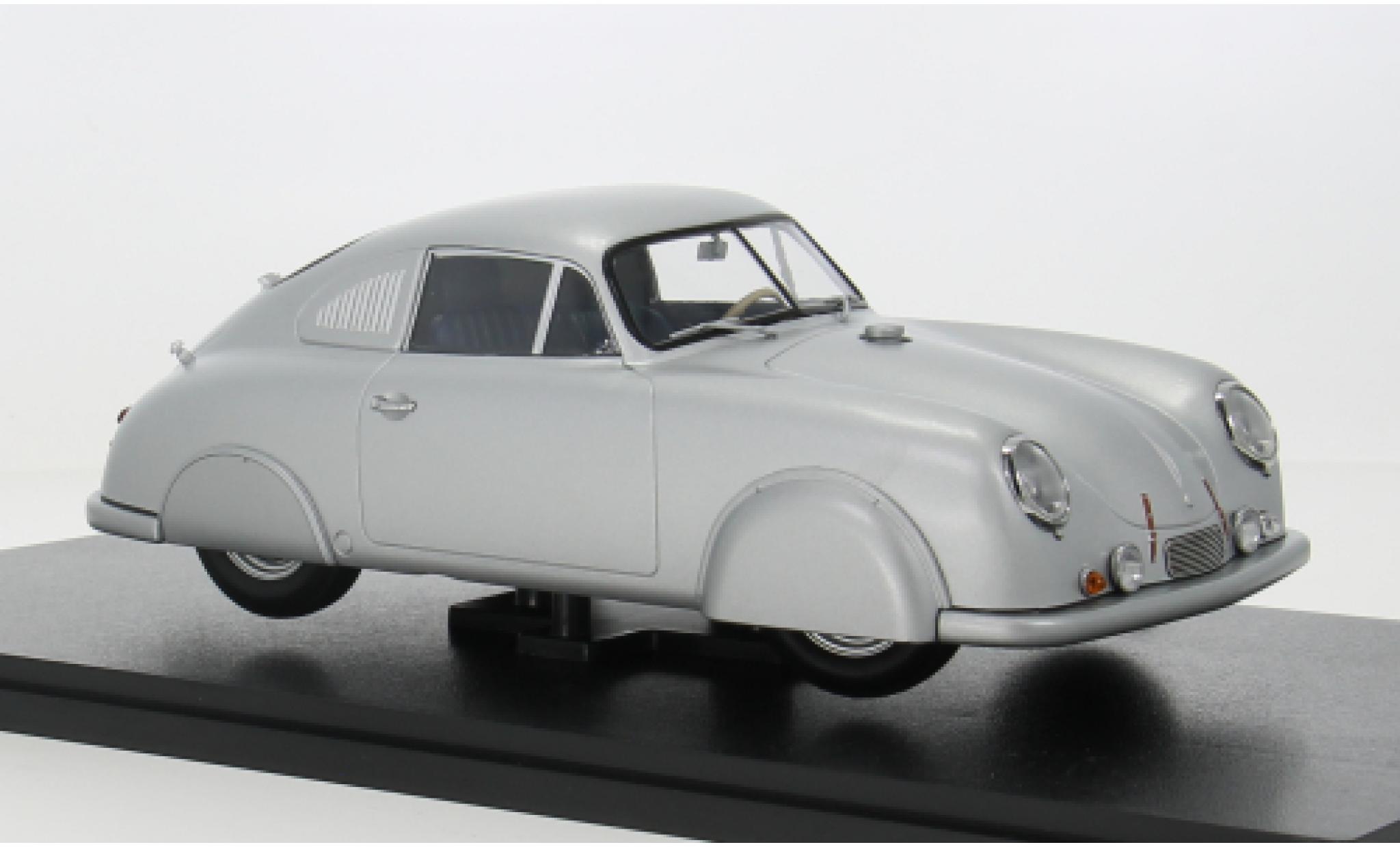 Porsche 356 1/18 Werk83 SL grijs 1951 1:18 modelauto