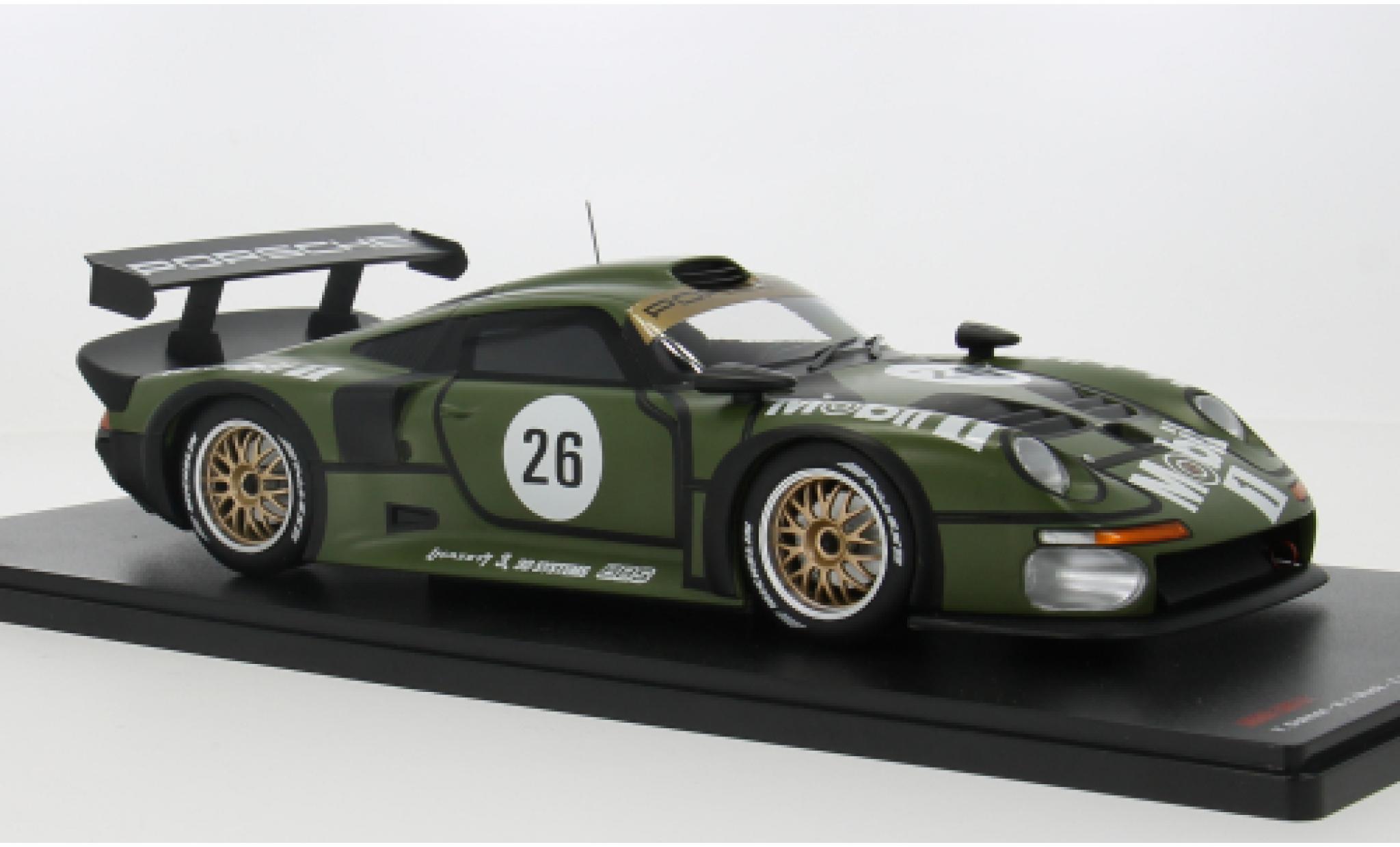 Porsche 993 1/18 Werk83 911 GT1 24h Le Mans 1996 AG #26 1:18 modelauto