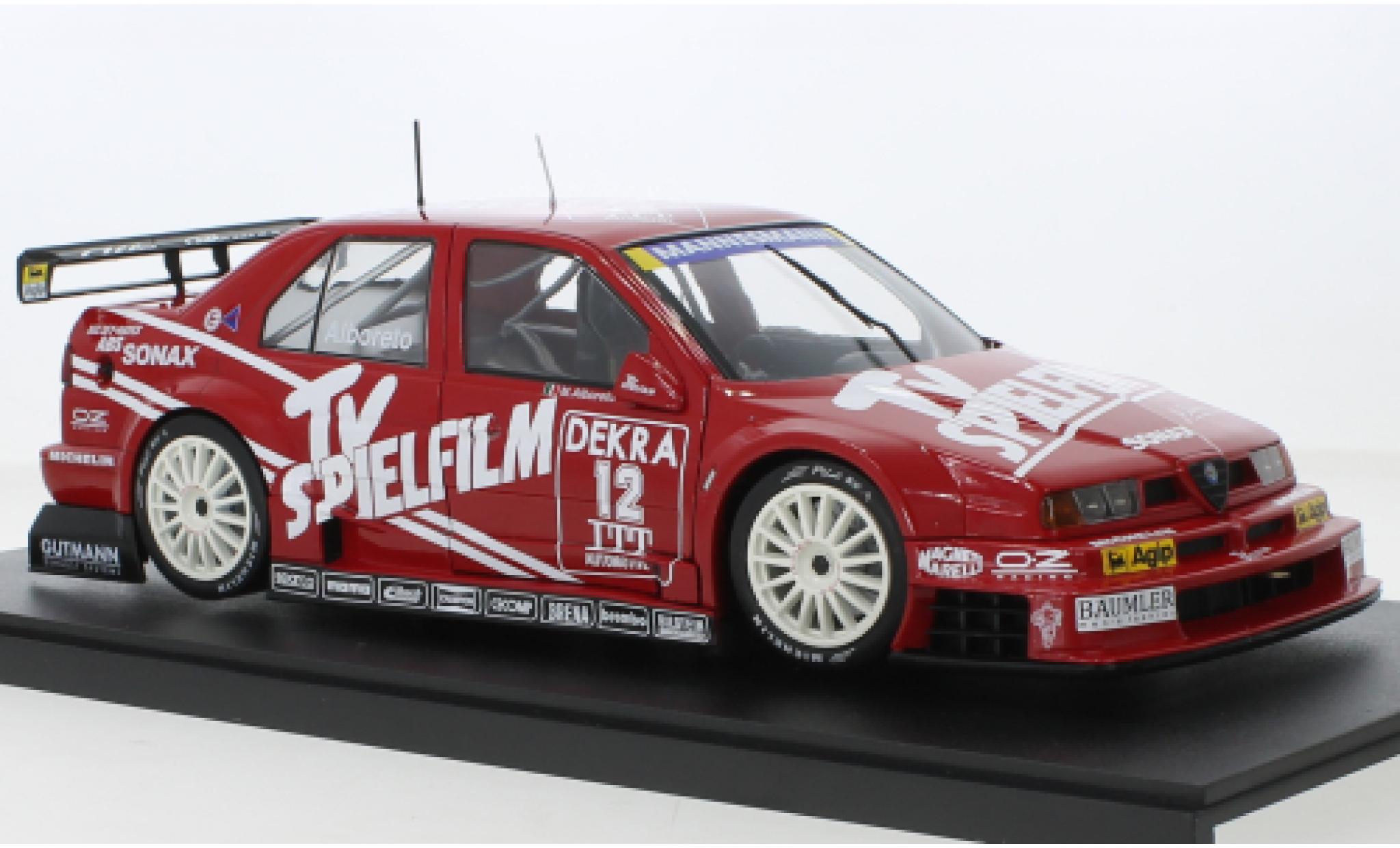 Alfa Romeo 155 1/18 Werk83 V6 TI No.12 Sch&uuml;bel ing&eacute;nieur TV Spielfilm DTM 1995 modelauto