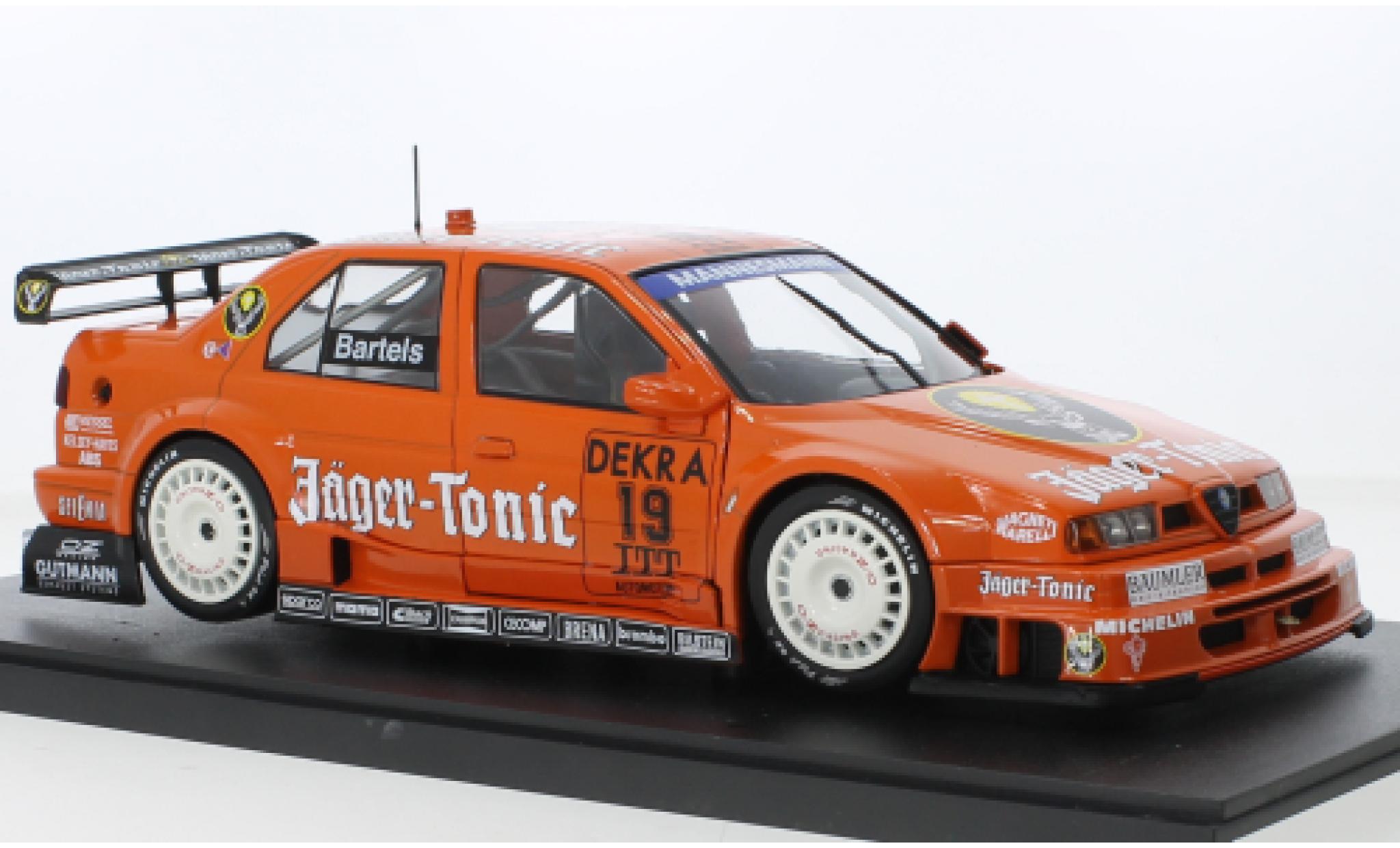 Alfa Romeo 155 1/18 Werk83 V6 TI No.19 J&auml;ger-Tonic ITC Helsinki 1995 modelauto