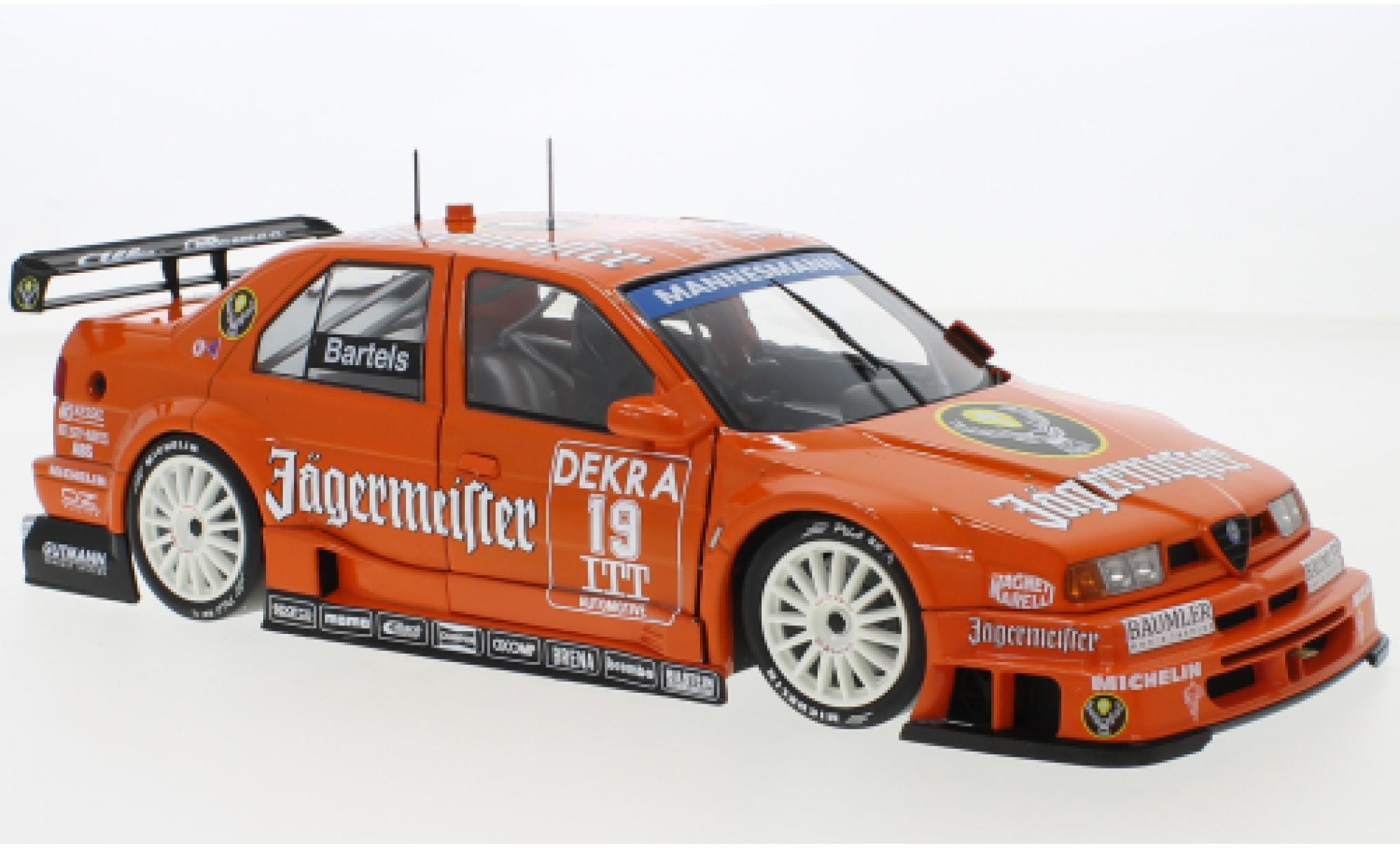 Alfa Romeo 155 1/18 Werk83 V6 TI No.19 J&auml;germeister DTM 1995 modelauto