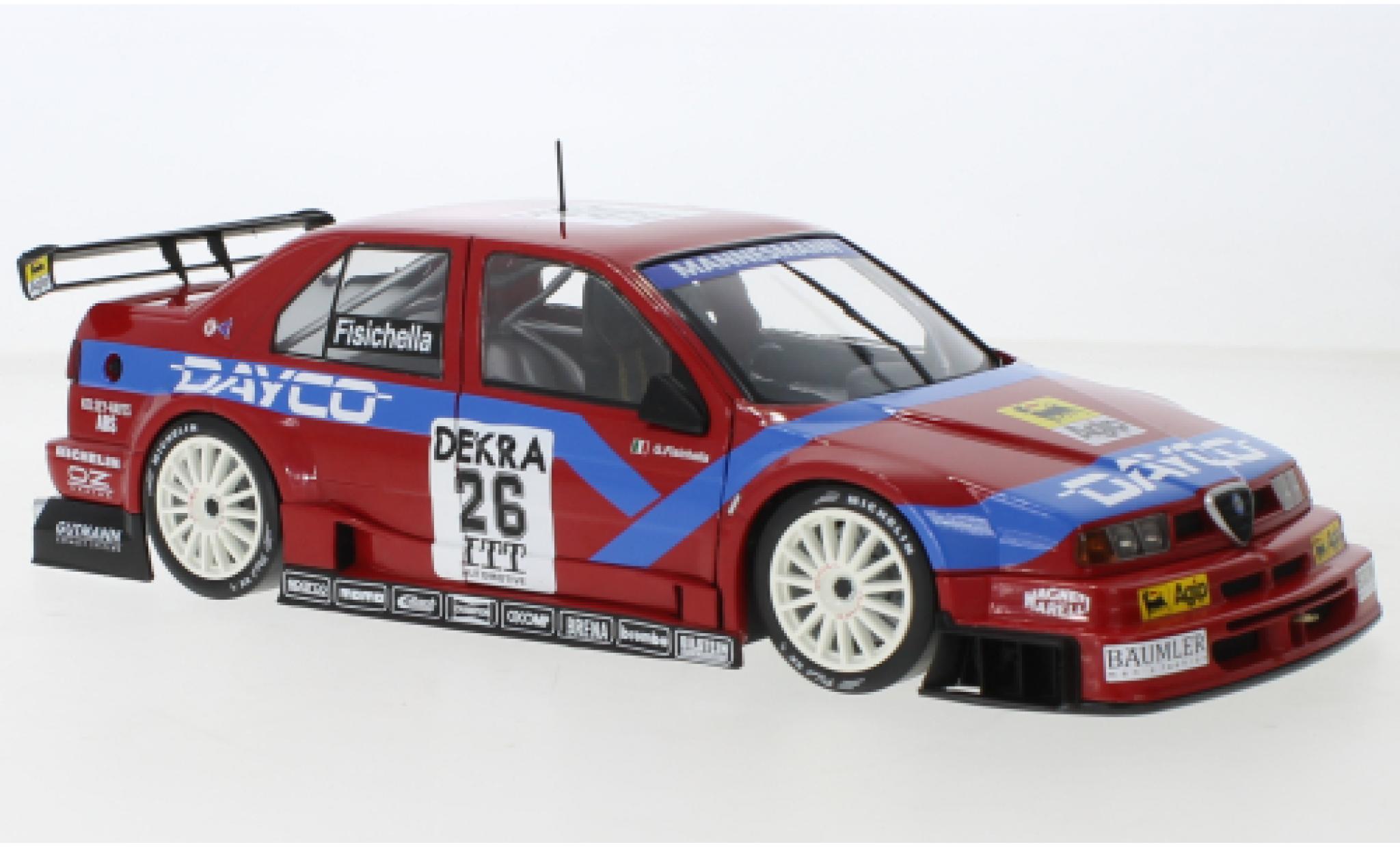 Alfa Romeo 155 1/18 Werk83 V6 TI No.26 Alfa Corse 2 Dayco DTM 1995 modelauto