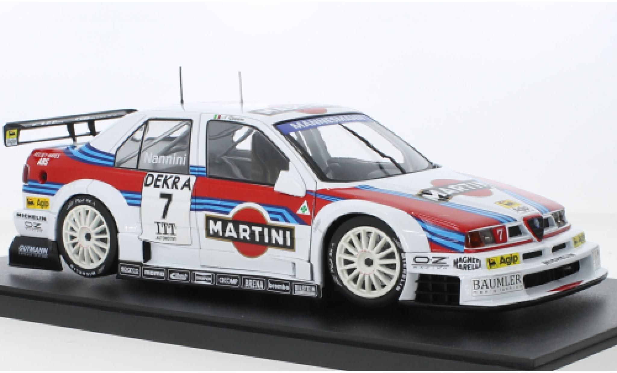 Alfa Romeo 155 1/18 Werk83 V6 TI No.7 Alfa Corse Martini Racing Martini DTM 1995 modelauto