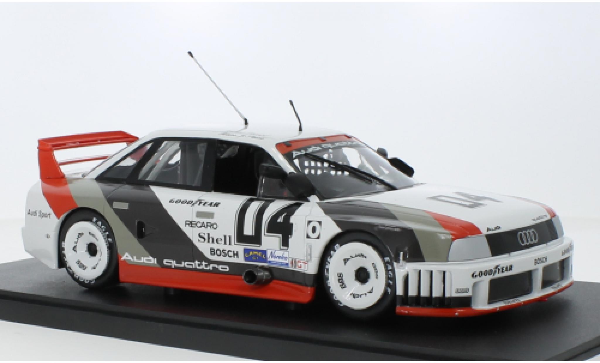 Audi 90 1/18 Werk83 IMSA GTO No.04 IMSA 500 Km Miller haut Life 1989 modelauto