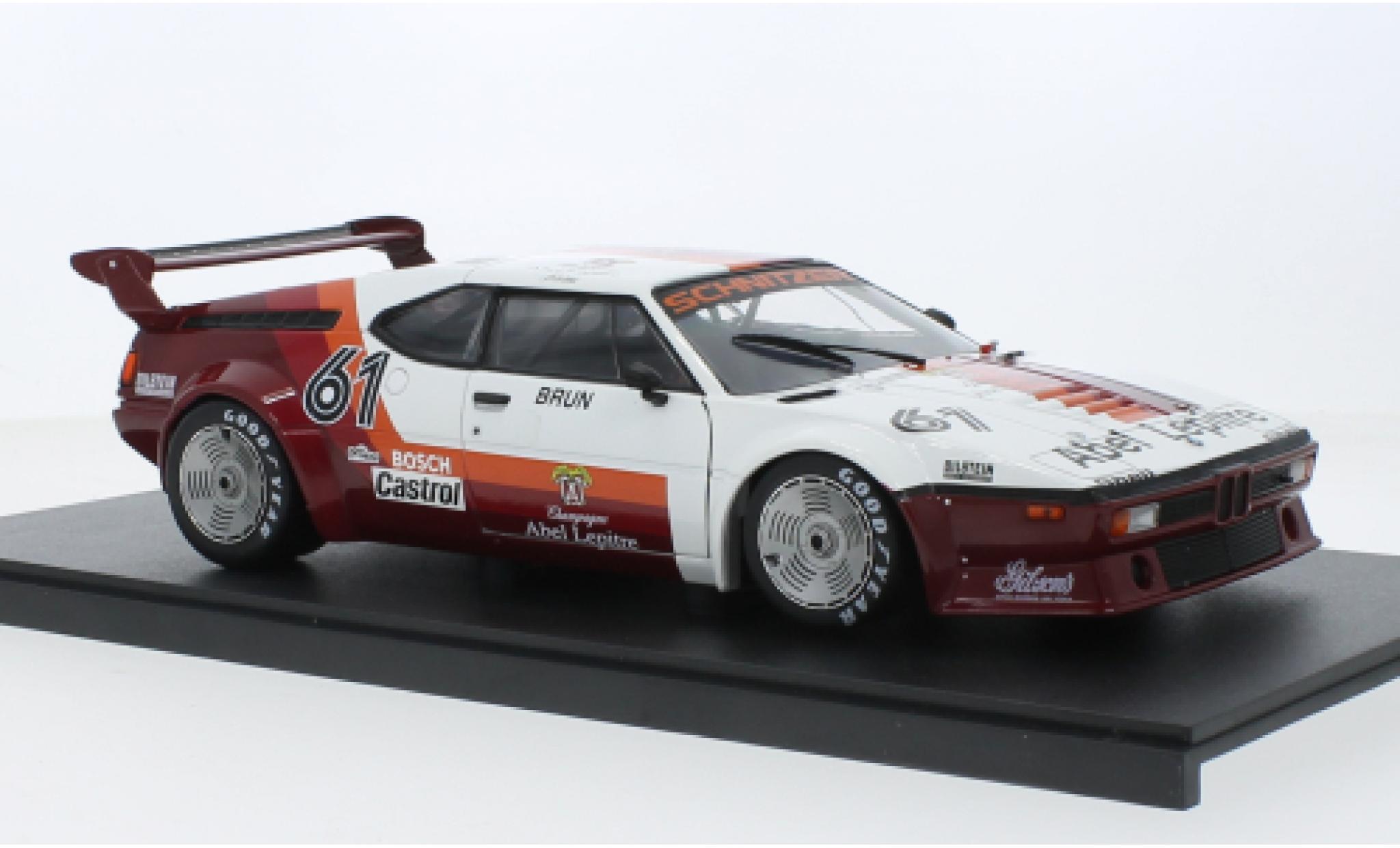 Bmw M1 1/18 Werk83 Procar No.61 Team Schnitzer Procar 1980 modelauto