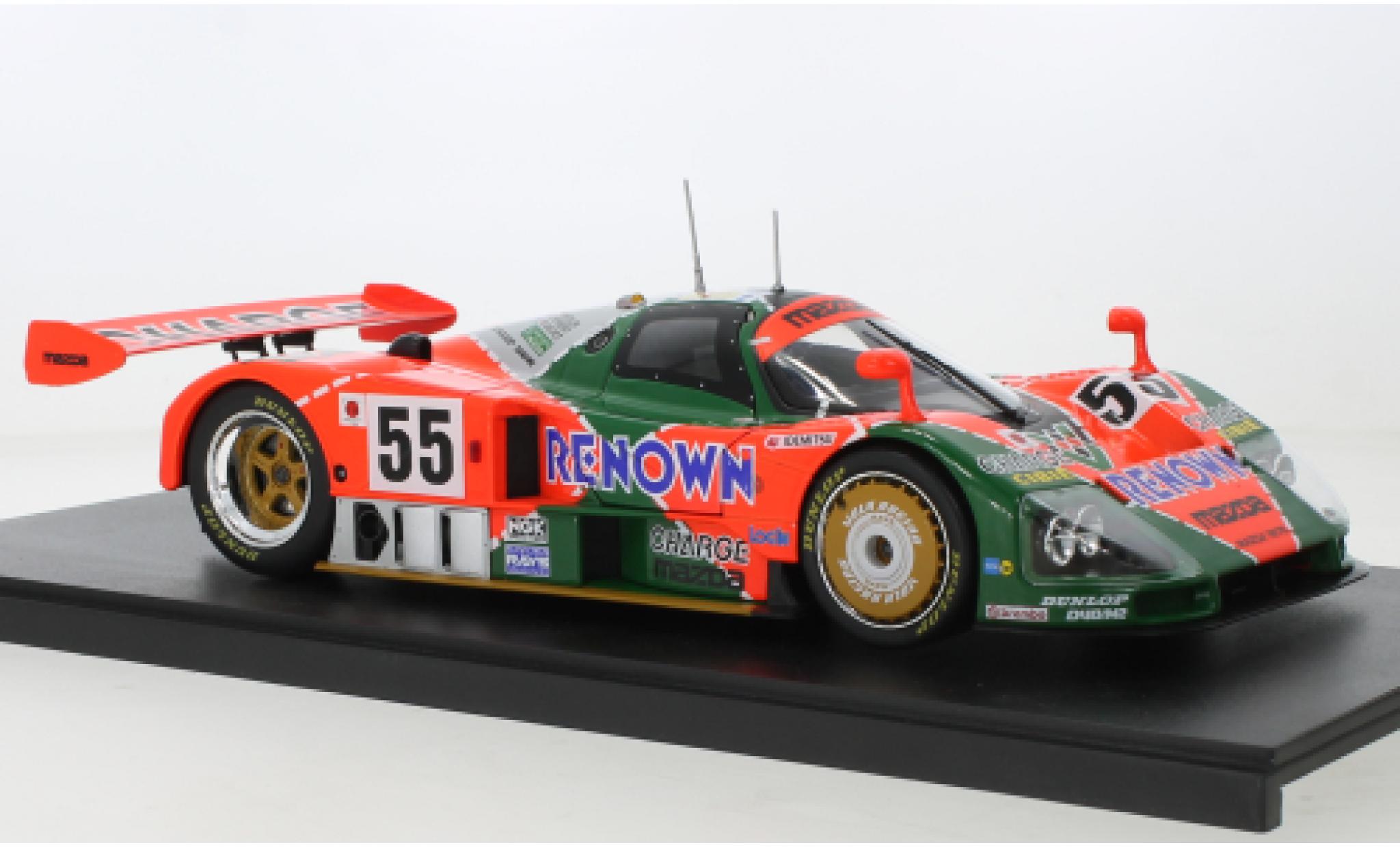 Mazda 787B 1/18 Werk83 RHD No.55 speed Co. Ltd. 24h Le Mans 1991 modelauto