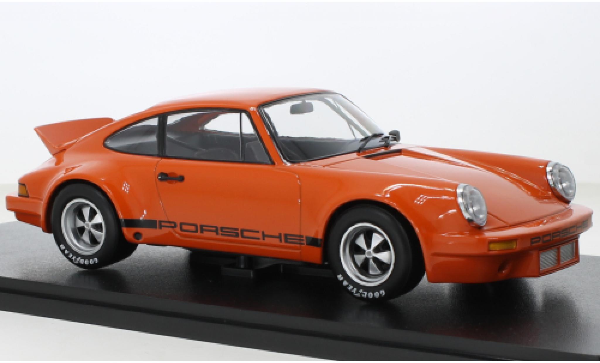 Porsche 911 1/18 Werk83 Carrera 3.0 RSR oranje modelauto