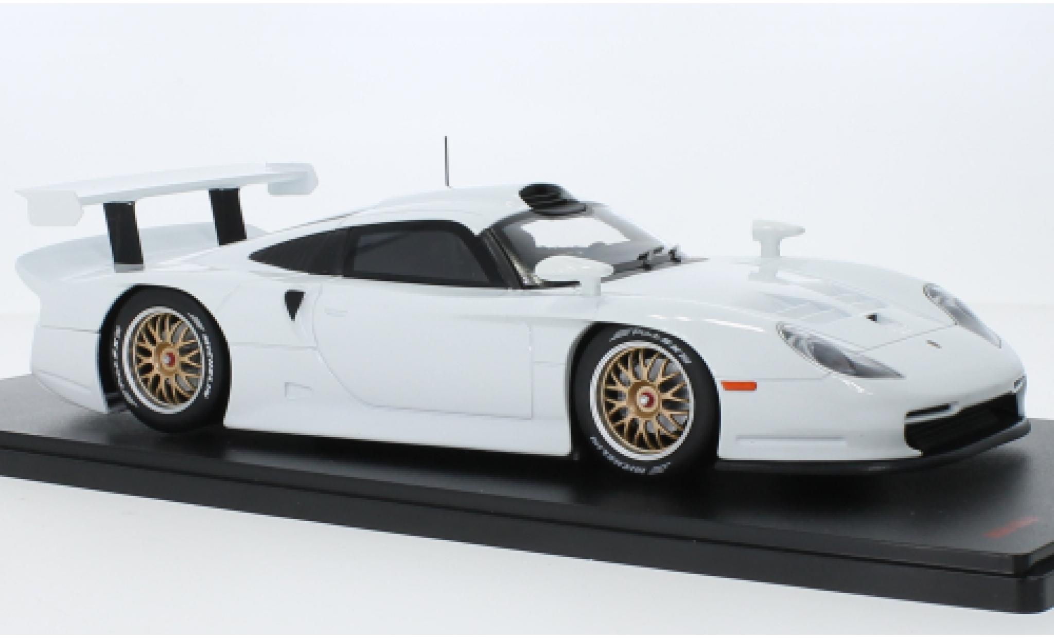 Porsche 996 GT1 1/18 Werk83 911 wit 1997 modelauto