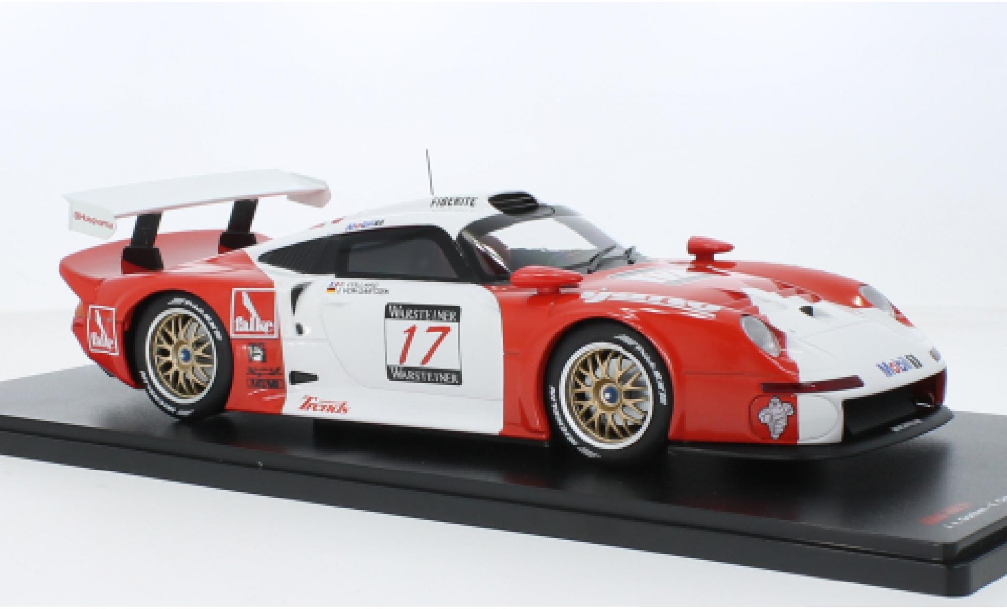 Porsche 993 1/18 Werk83 911 GT1 No.17 FIA GT Spa 1996 modelauto
