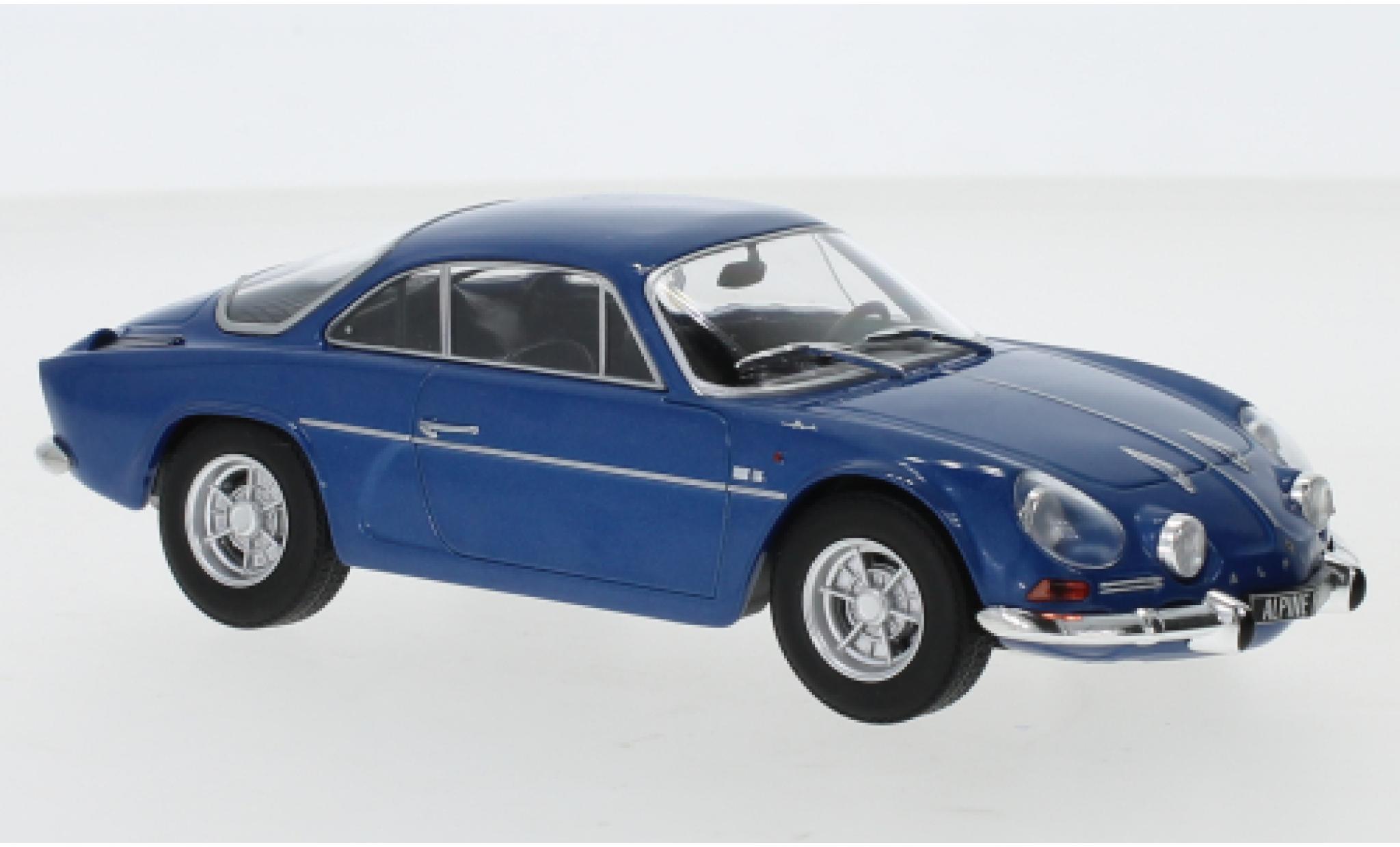 Alpine A110 1/24 WhiteBox Renault 1300 metallic blauw 1971 modelauto
