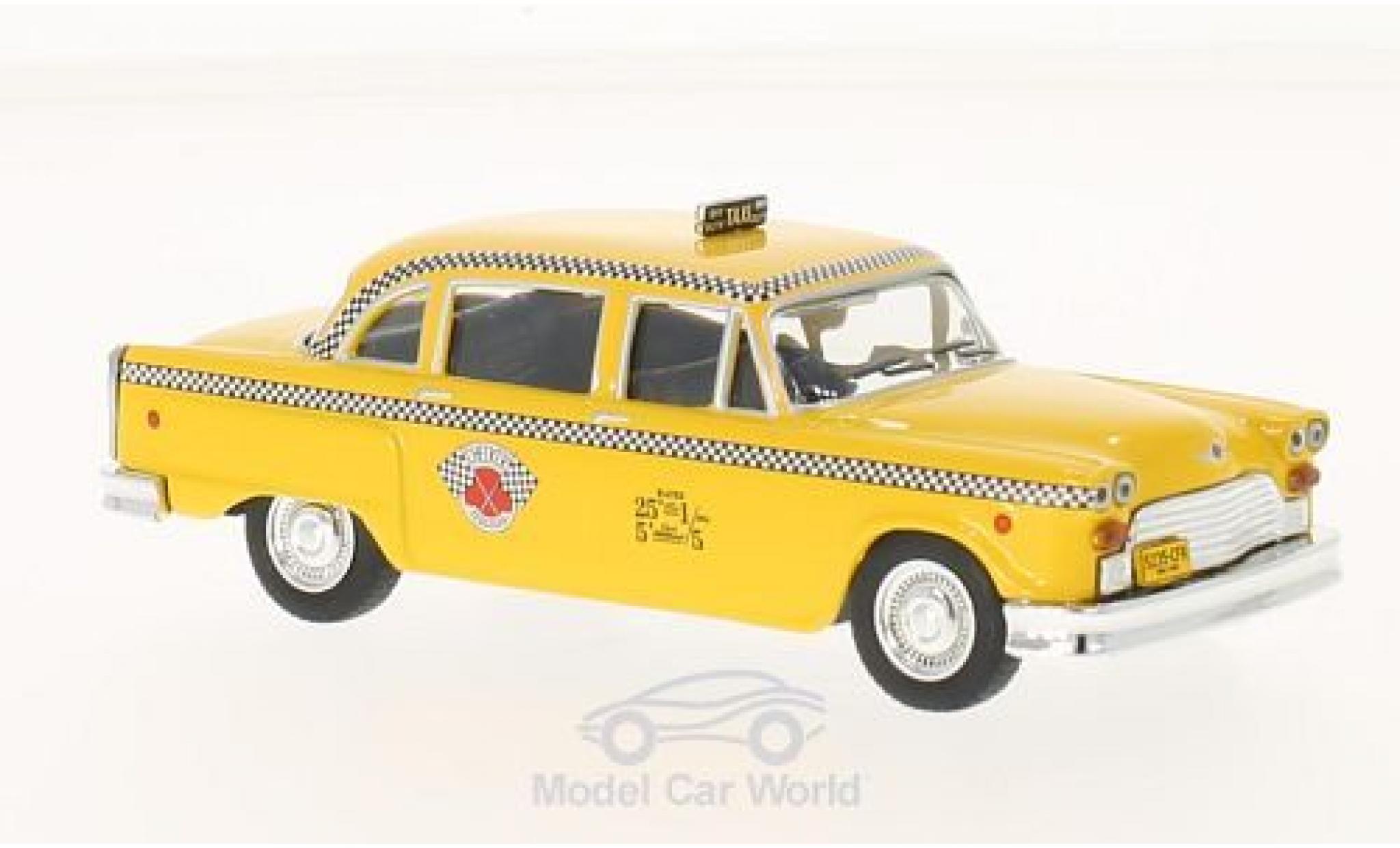 Checker Marathon 1/43 WhiteBox New York 1963 Taxi modelauto