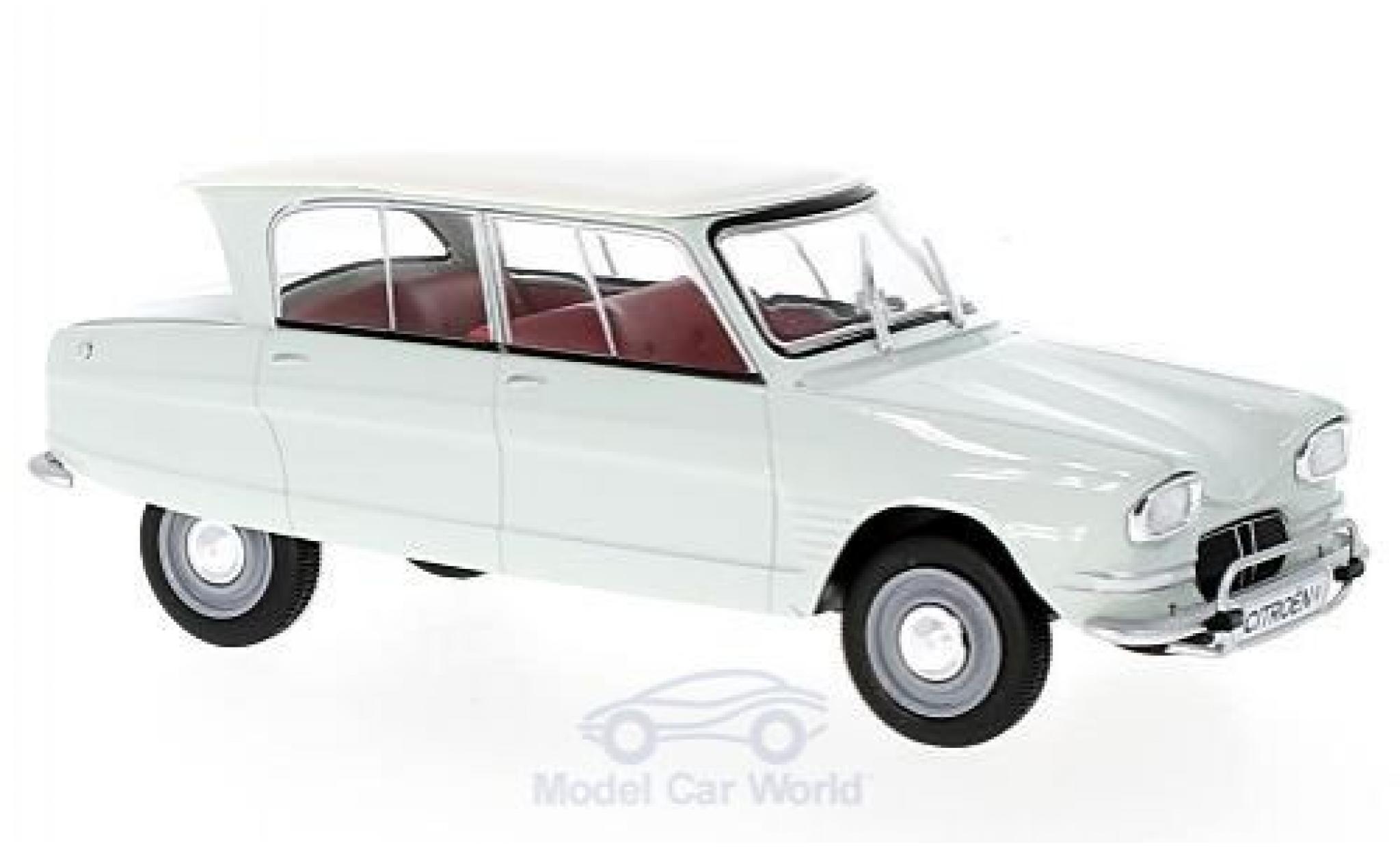 Citroen Ami 6 1/24 WhiteBox AMI 6 groen/wit 1961 modelauto