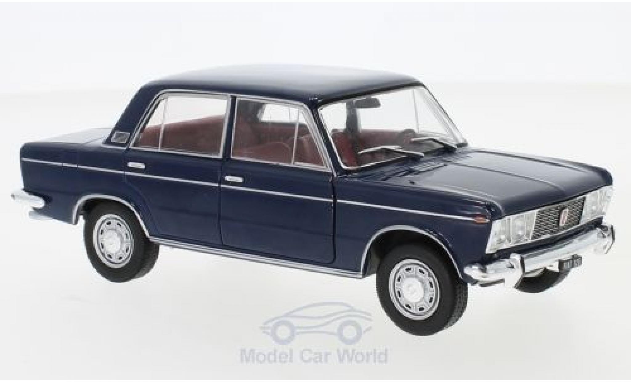 Fiat 125 1/24 WhiteBox Special blauw 1970 modelauto
