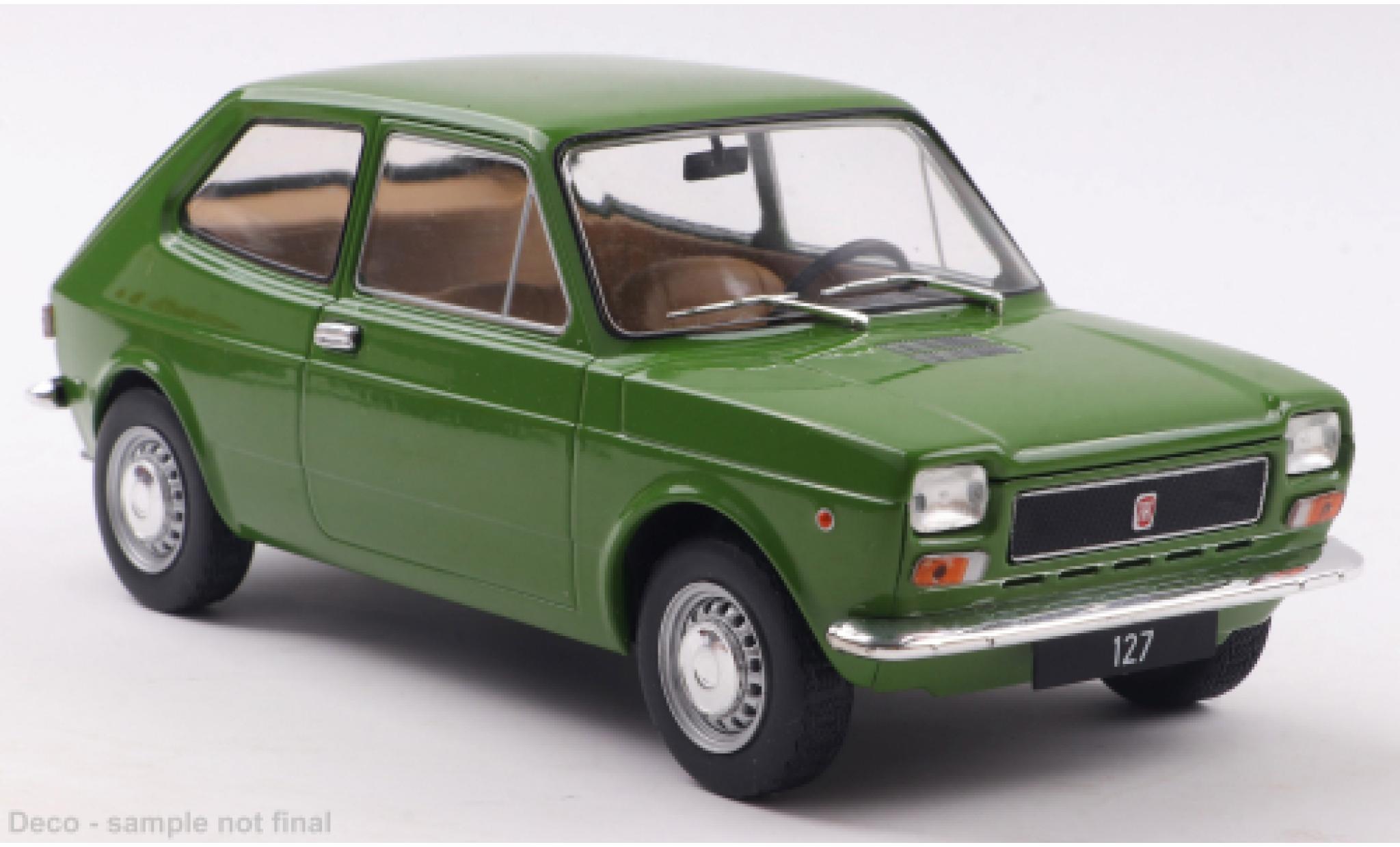Fiat 127 1/24 WhiteBox groen 1971 1:24 modelauto