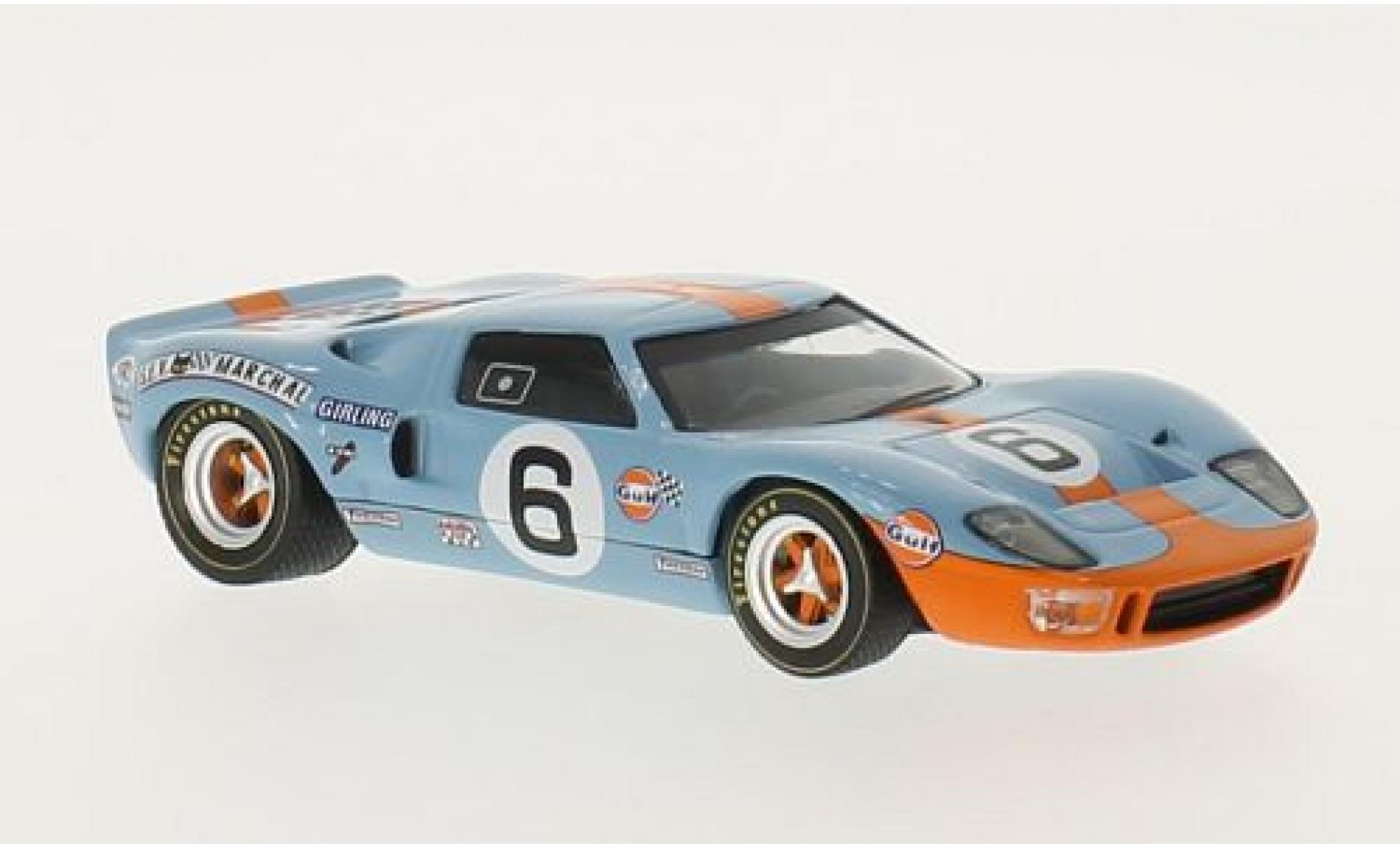 Ford GT40 1/43 WhiteBox RHD No.6 John Wyer A.E. Gulf 24h Le Mans 1969 J.Ickx/J.Oliver modelauto
