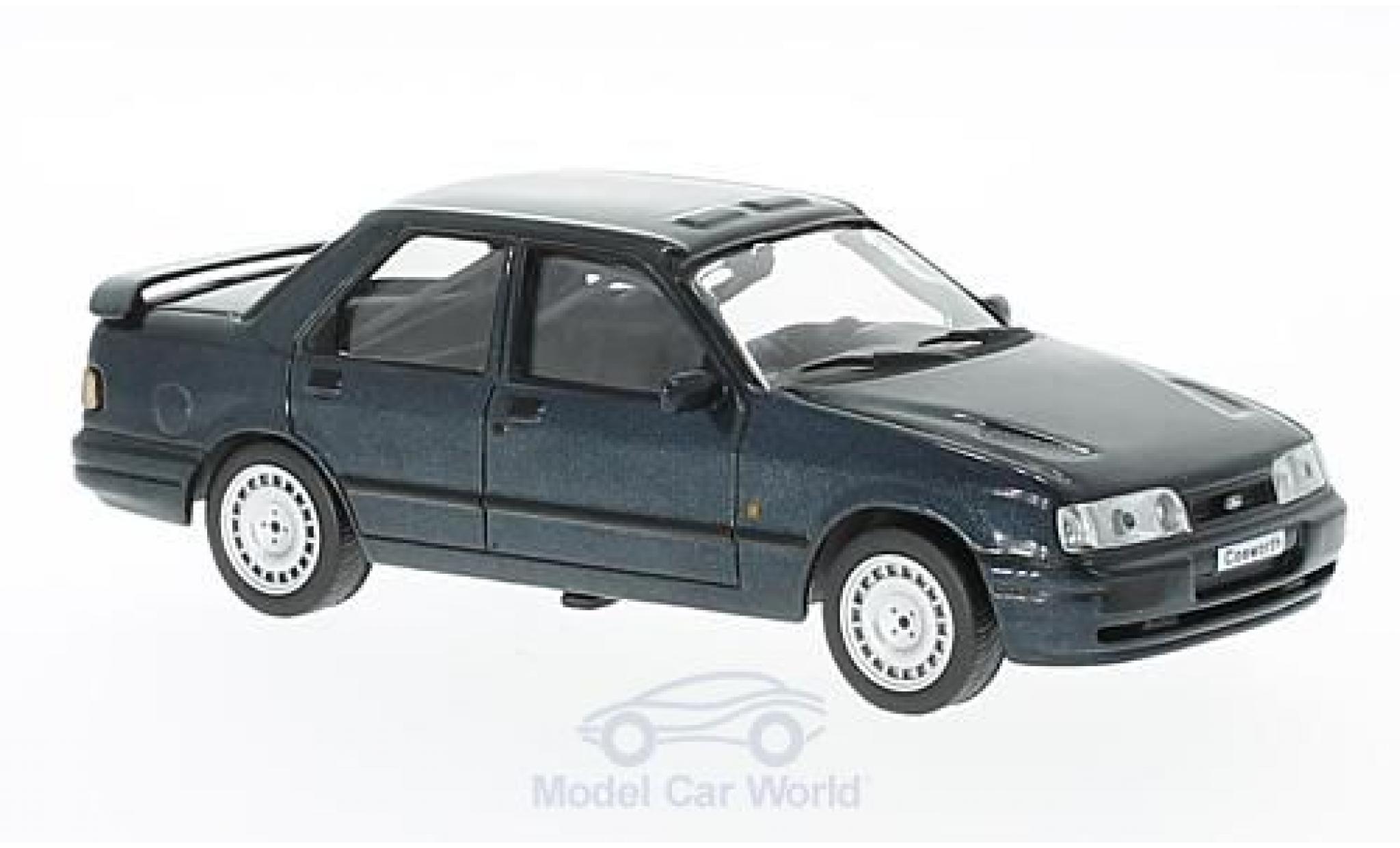 Ford Sierra Cosworth 1/43 WhiteBox Cosworth metallic grijs 1990 modelauto