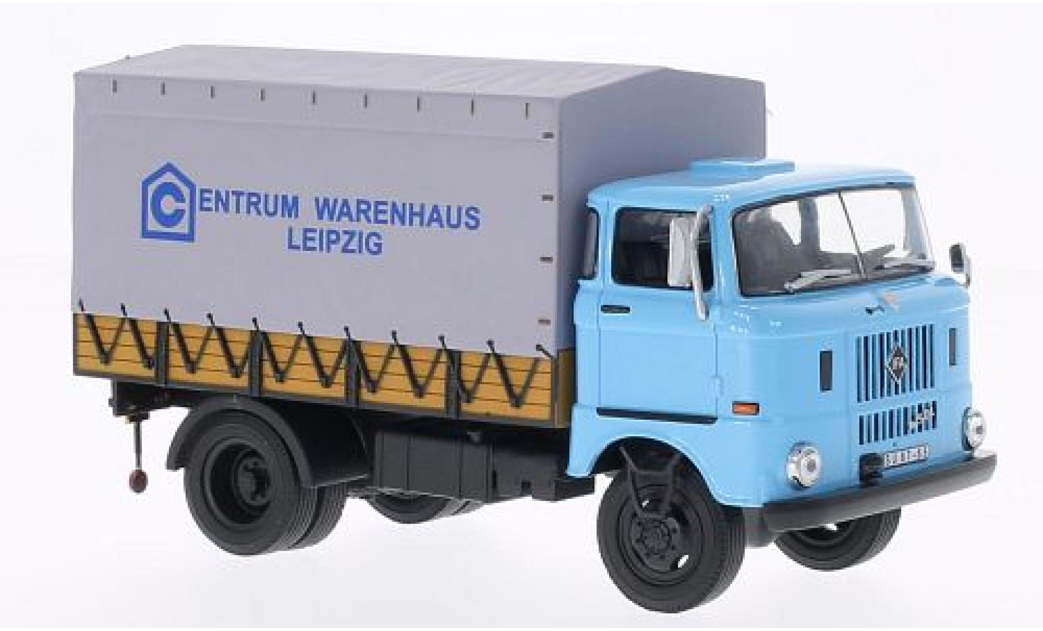 IFA W50L 1/43 WhiteBox Centrum Warenhaus Leipzig 1965 modelauto