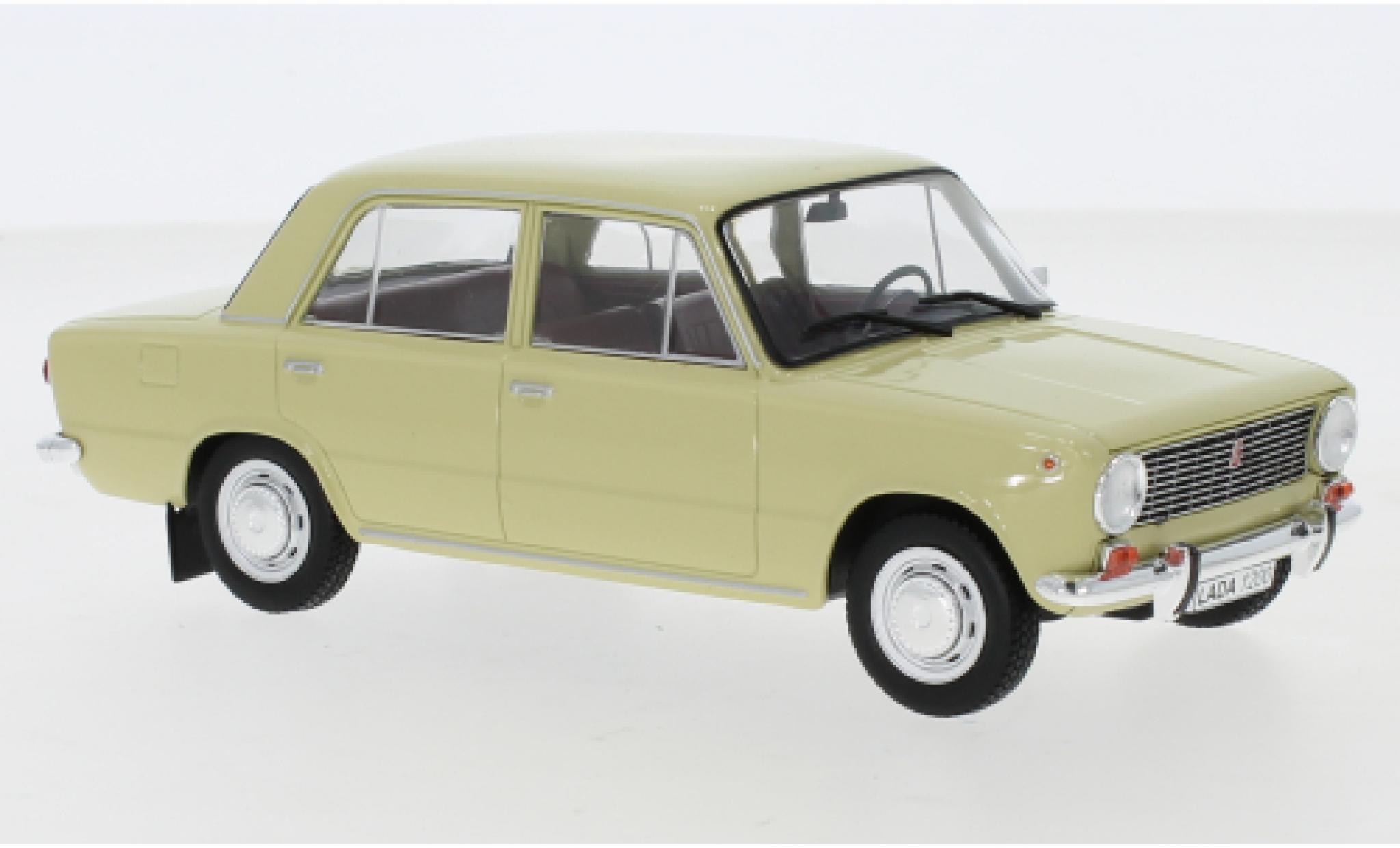 Lada 1200 1/24 WhiteBox geel modelauto