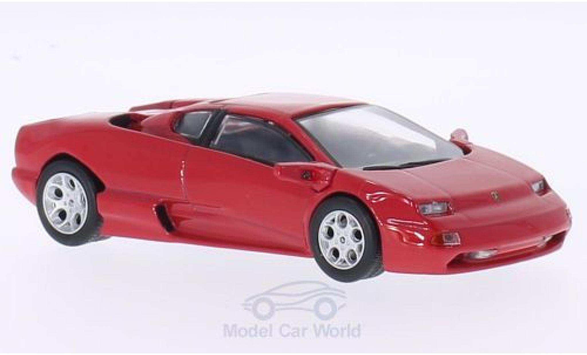 Lamborghini Acosta 1/43 WhiteBox rood modelauto