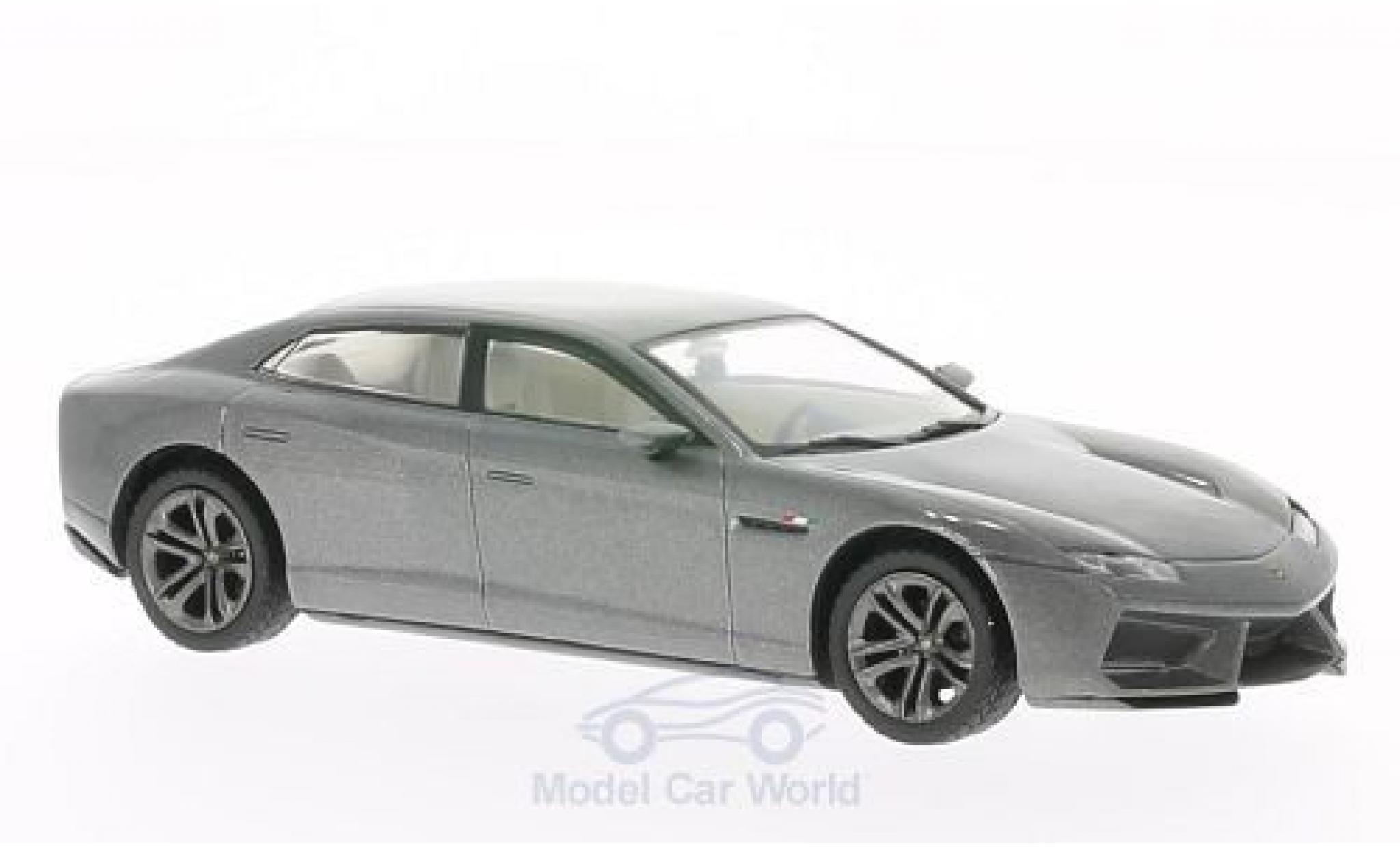 Lamborghini Estoque 1/43 WhiteBox metallic grijs 2008 modelauto
