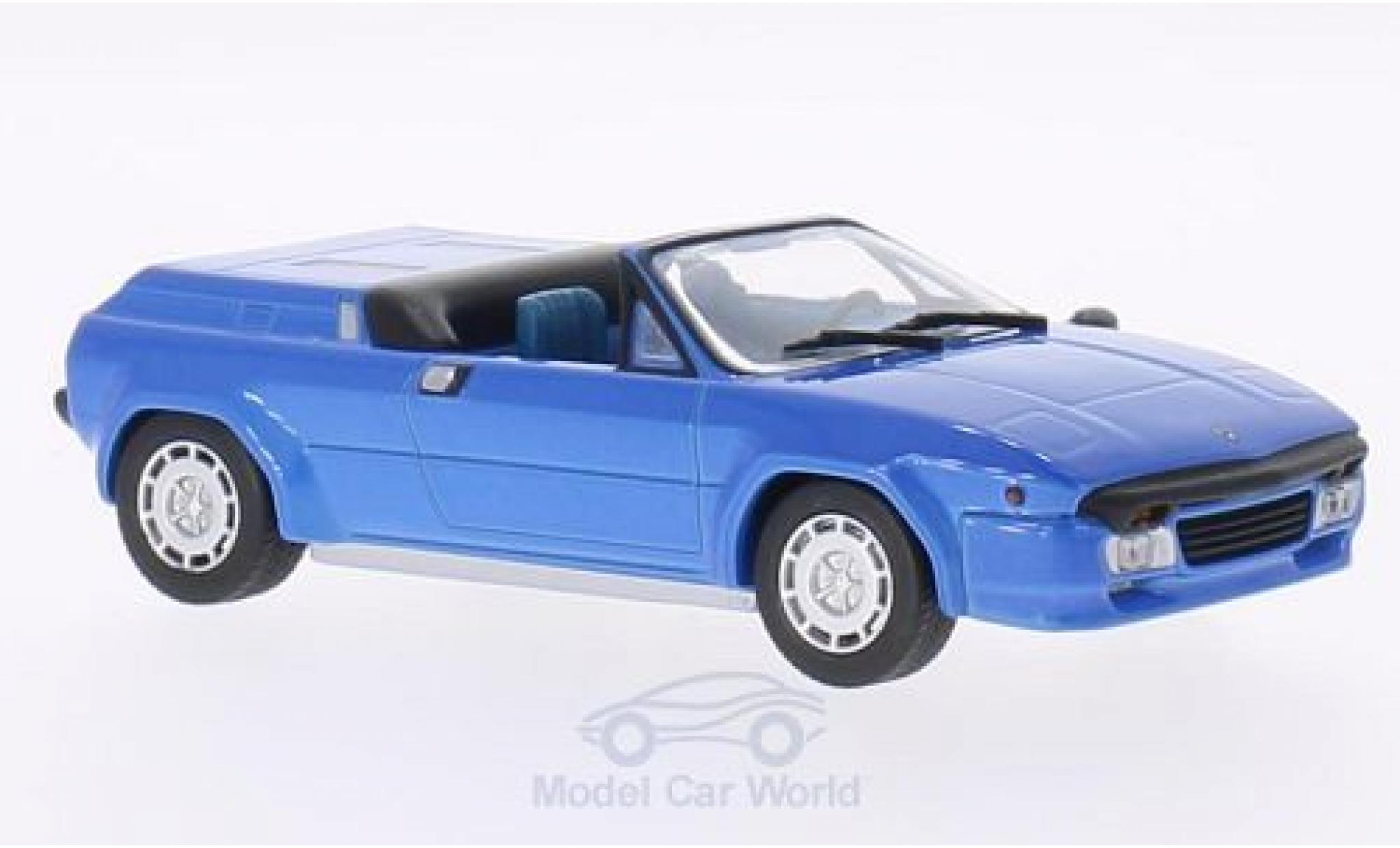 Lamborghini Jalpa 1/43 WhiteBox Spyder Proodotipo metallic blauw 1987 modelauto