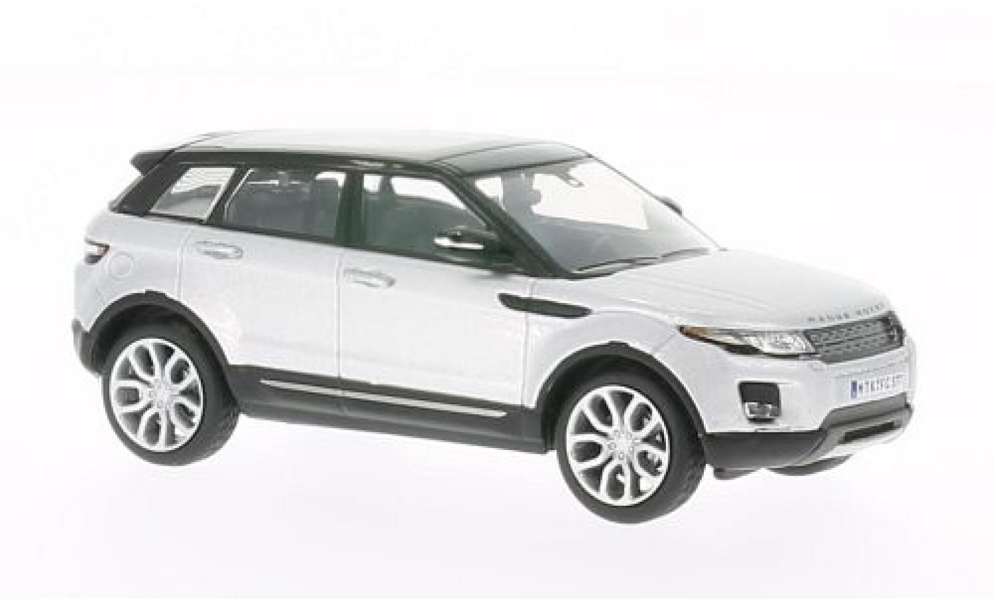 Land Rover Range Rover 1/43 WhiteBox Evoque grijs/zwart 2011 5-portes modelauto