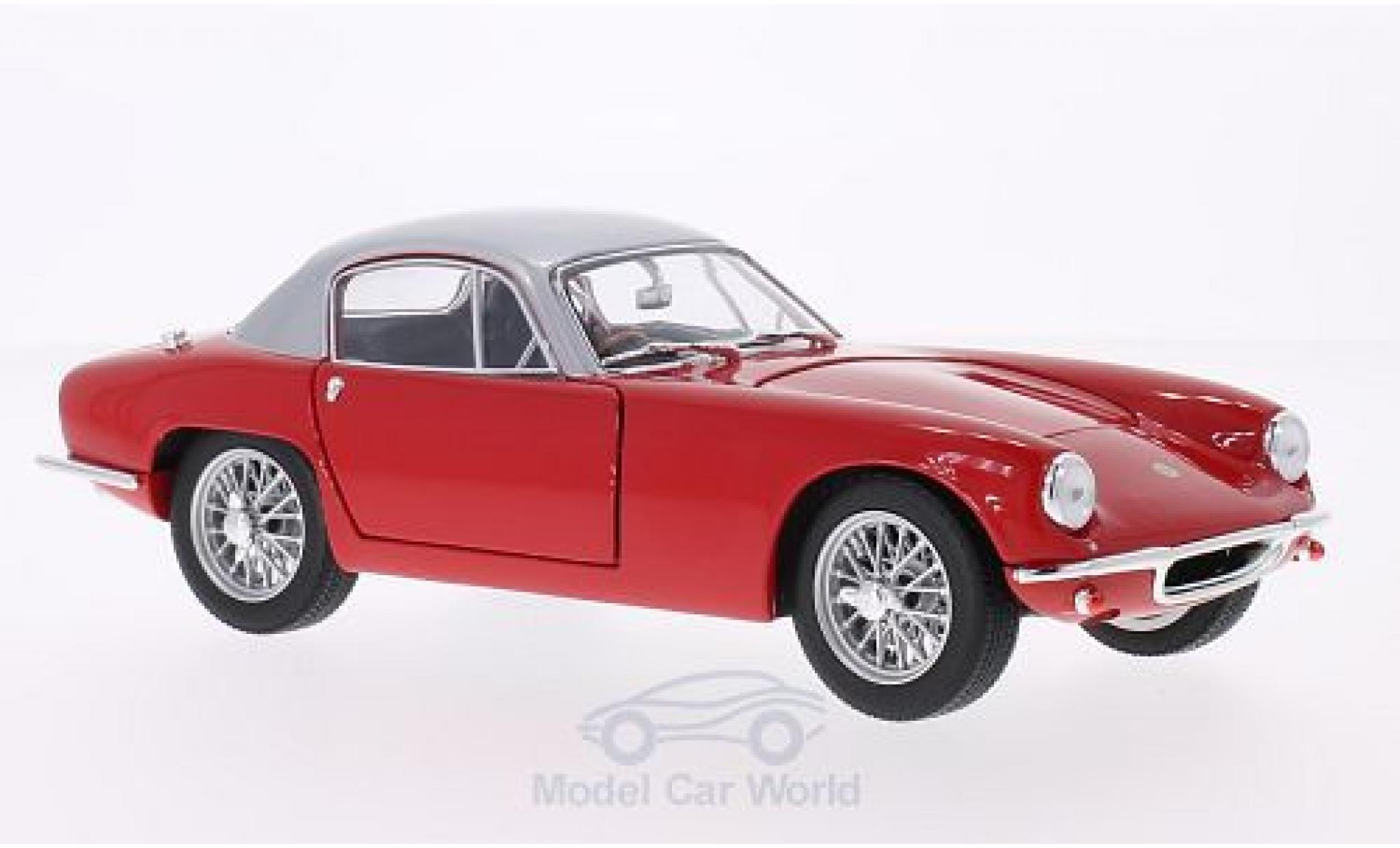 Lotus Elite 1/18 WhiteBox rood/grijs RHD 1960 modelauto