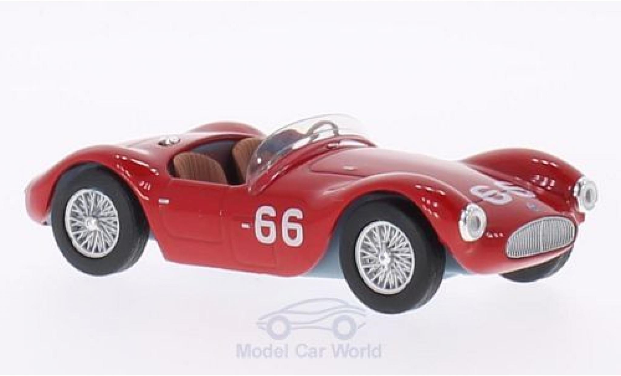 Maserati A6 1/43 WhiteBox GCS No.66 Officine Alfieri Targa Florio 1953 J.M.Fangio/S.Mantovani modelauto