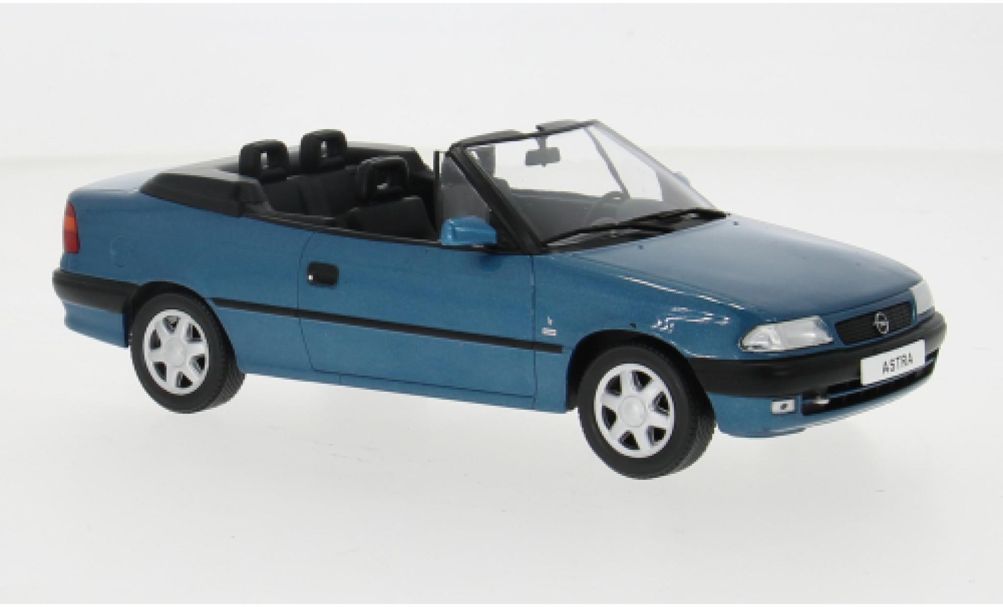 Opel Astra 1/24 WhiteBox F Cabrio metallic turquoise 1994 1:24 modelauto