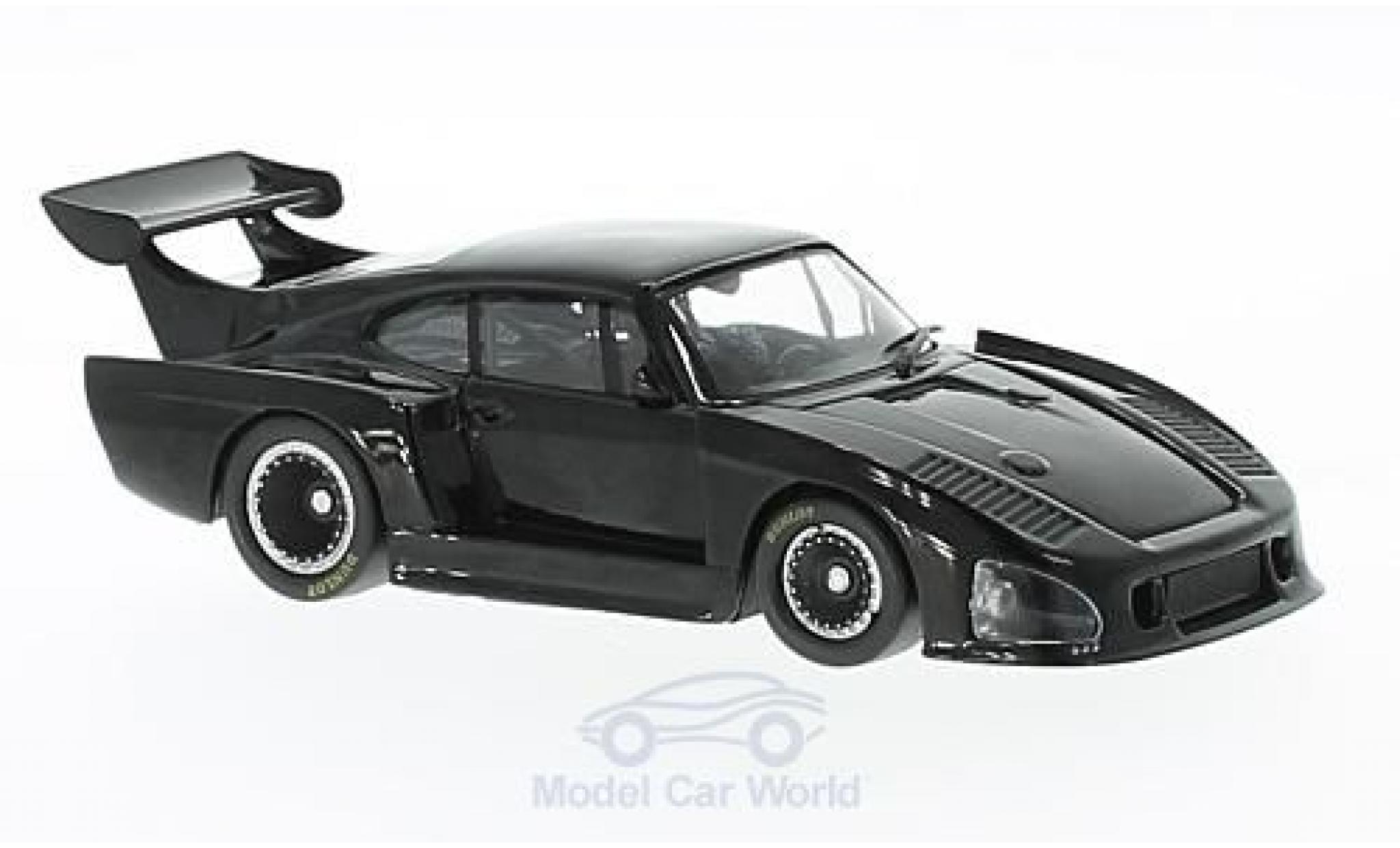 Porsche 935 1980 1/43 WhiteBox K3 zwart 1980 modelauto