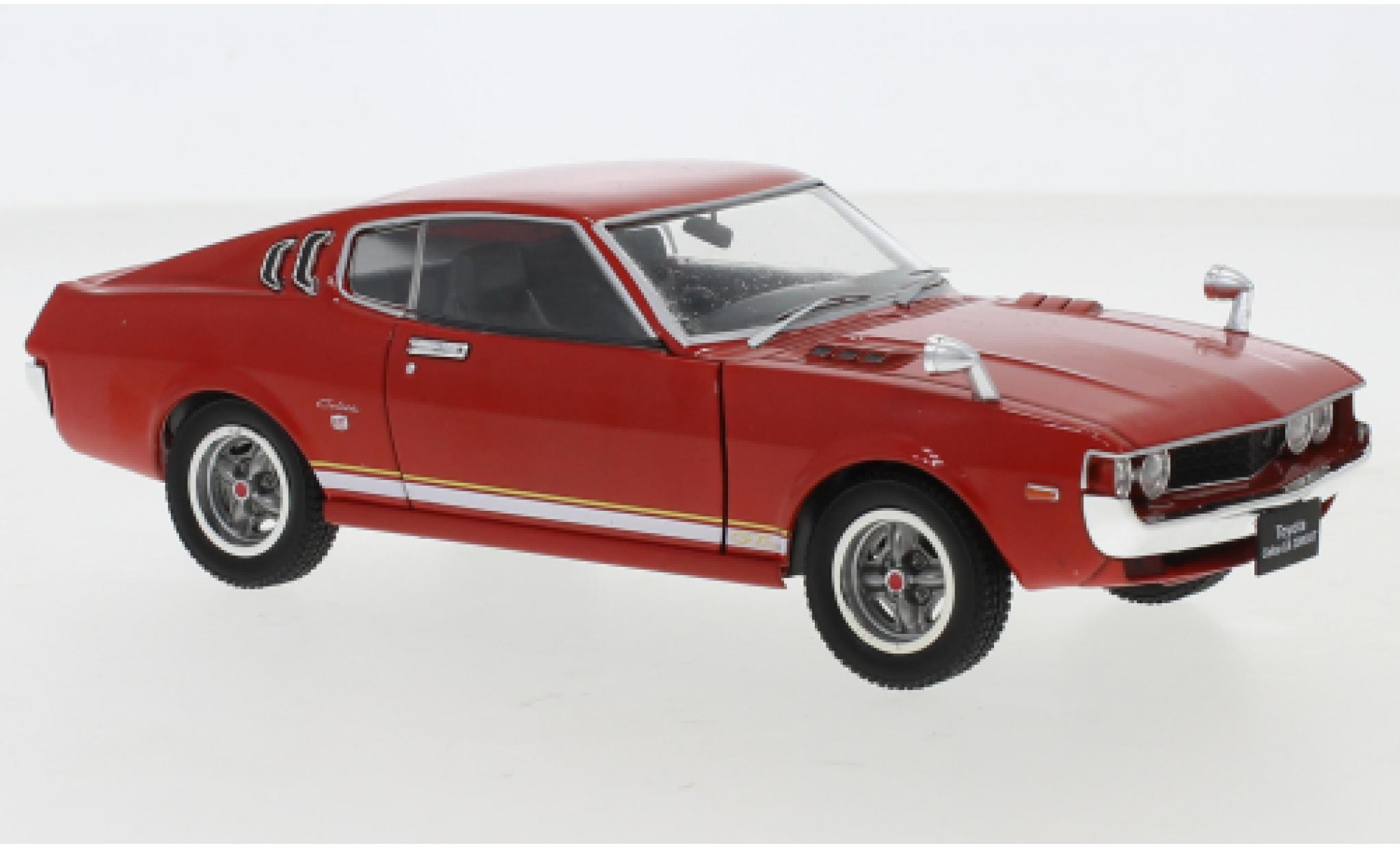 Toyota Celica 1/24 WhiteBox LB 2000 GT rood 1973 modelauto