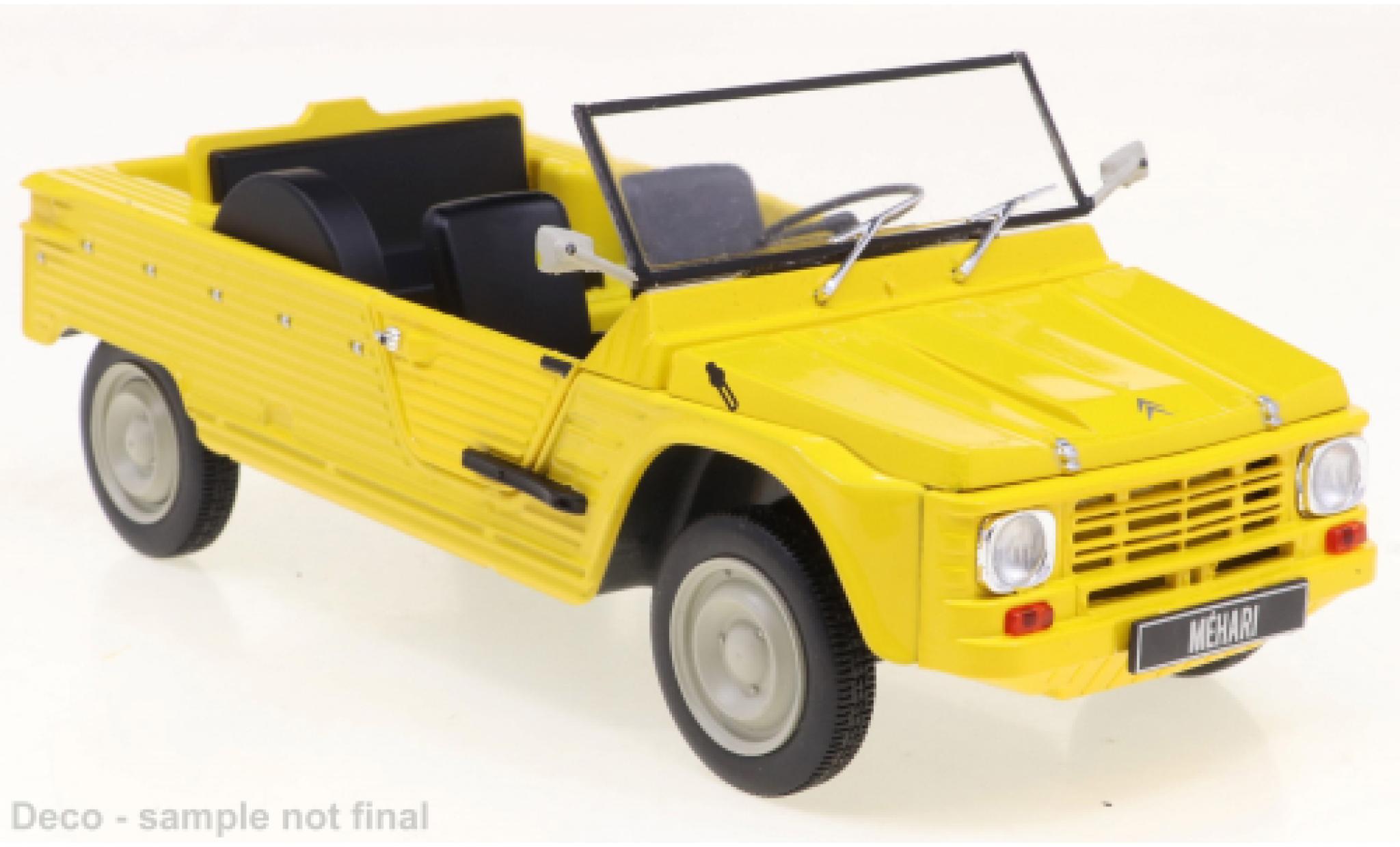 Citroen Mehari 1/24 WhiteBox geel 1970 modelauto