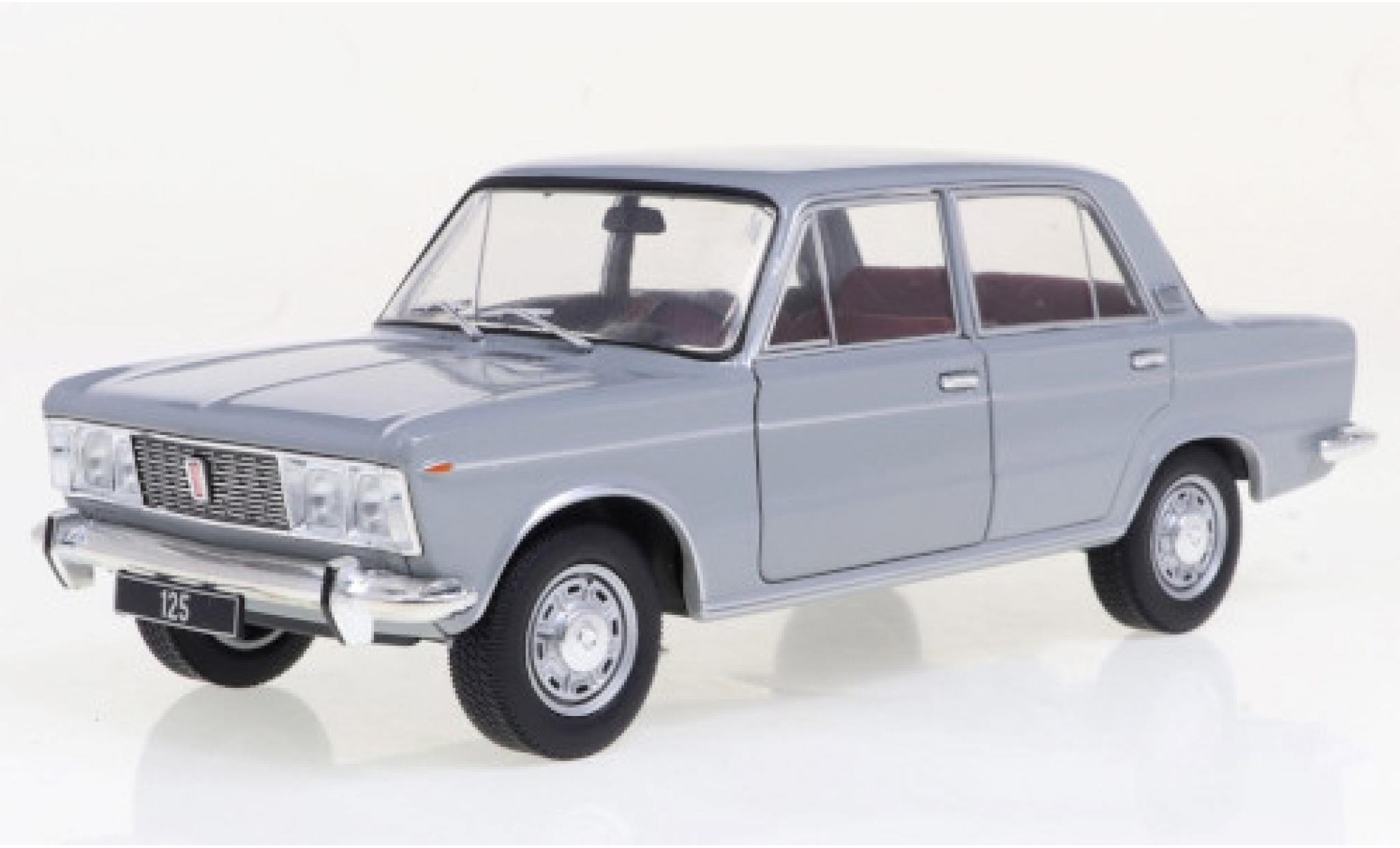 Fiat 125 1/24 WhiteBox Special grijs 1970 modelauto