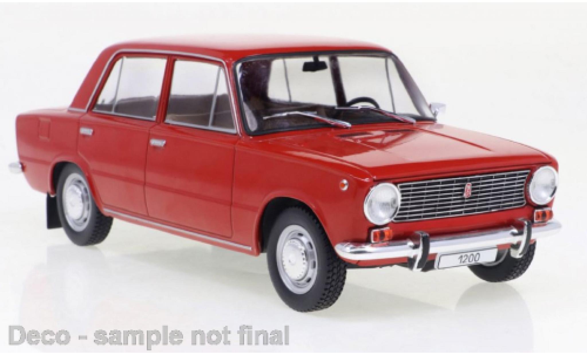 Lada 1200 1/24 WhiteBox rood 1970 modelauto