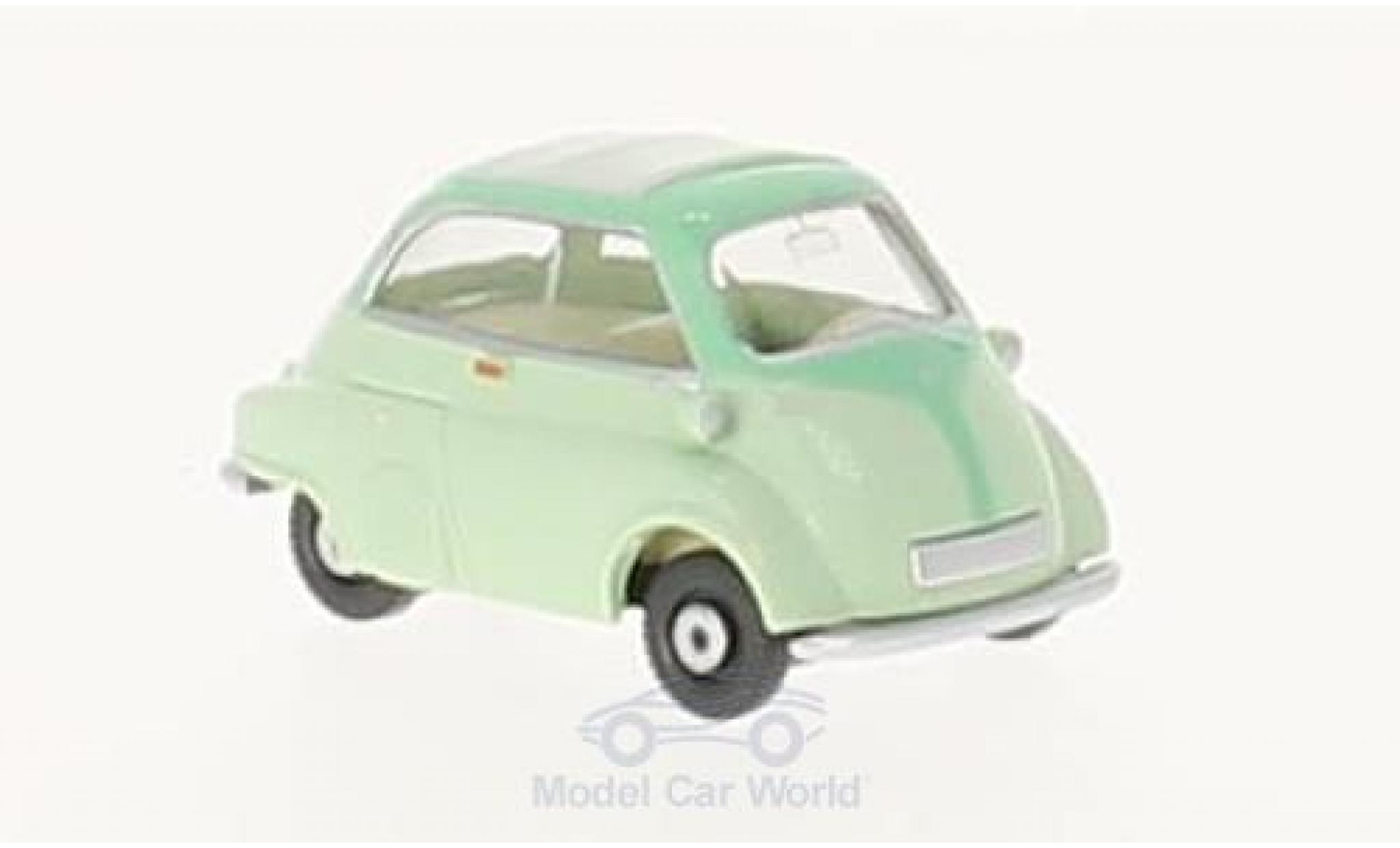 Bmw Isetta 1/87 Wiking groen modelauto