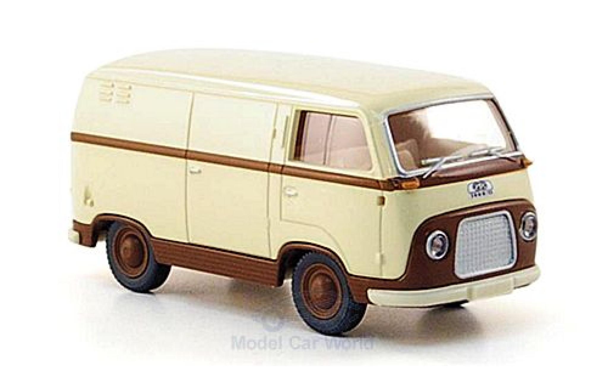 Ford FK 1/87 Wiking 1000 Bestelwagen beige/bruin modelauto