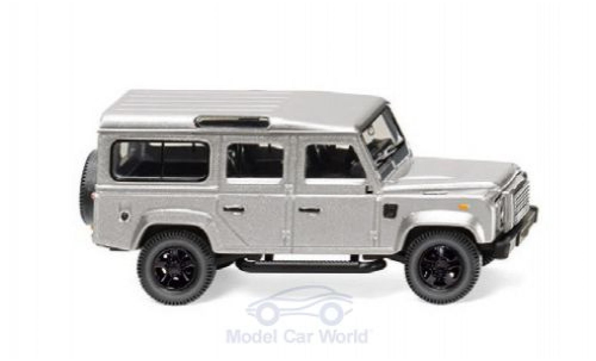 Land Rover Defender 1/87 Wiking 110 grijs modelauto