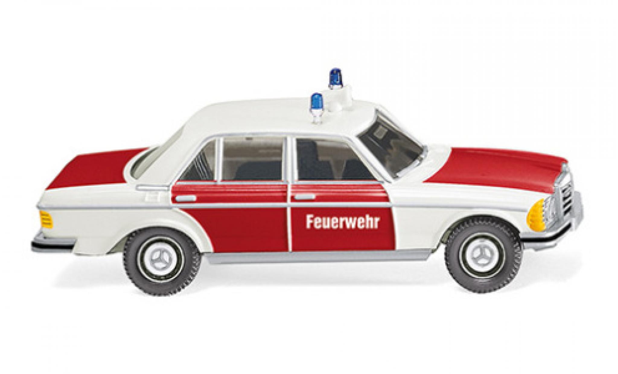 Mercedes 240 1/87 Wiking D (W123) Brandweer 1975 modelauto