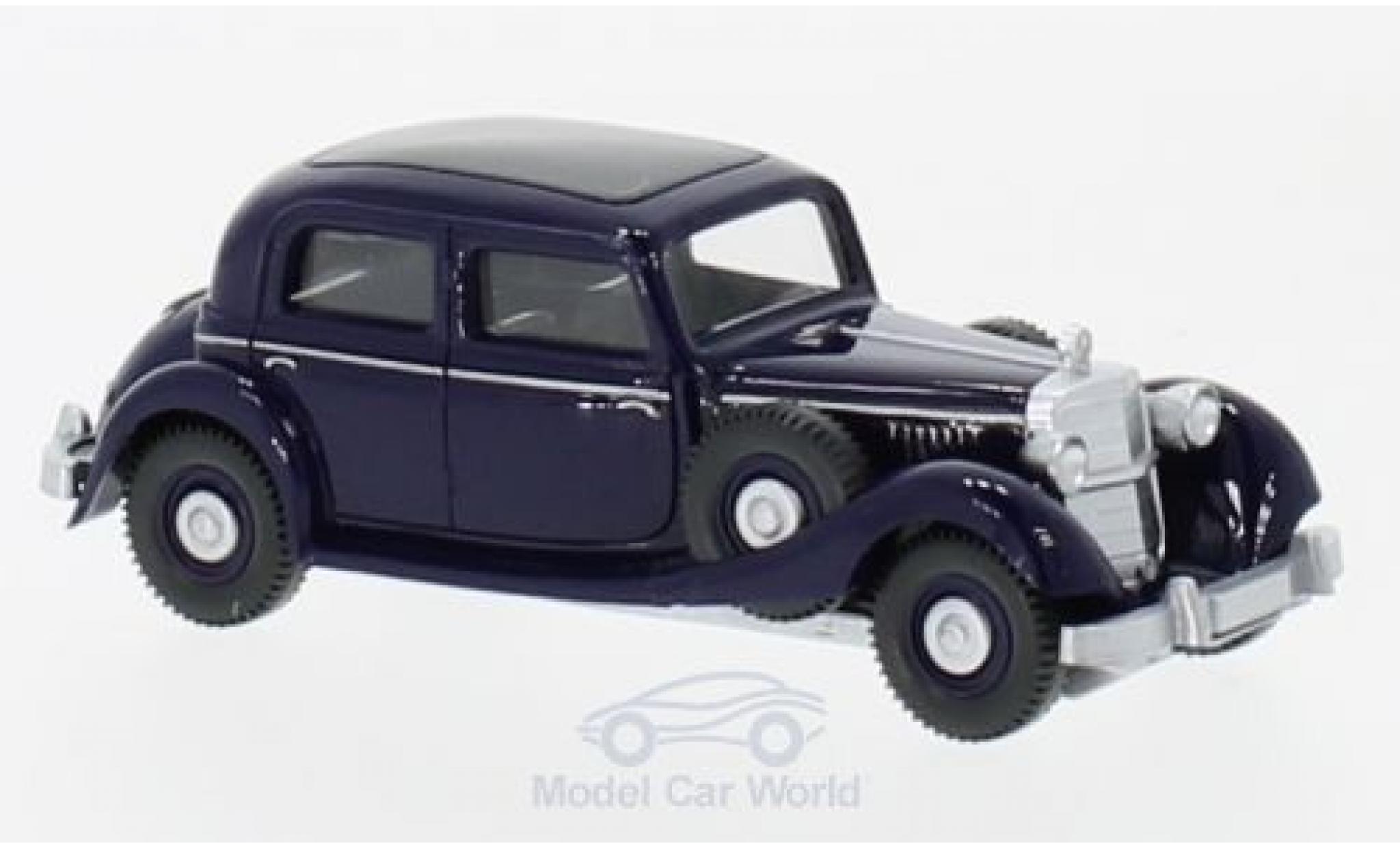 Mercedes 260 1/87 Wiking D blauw modelauto