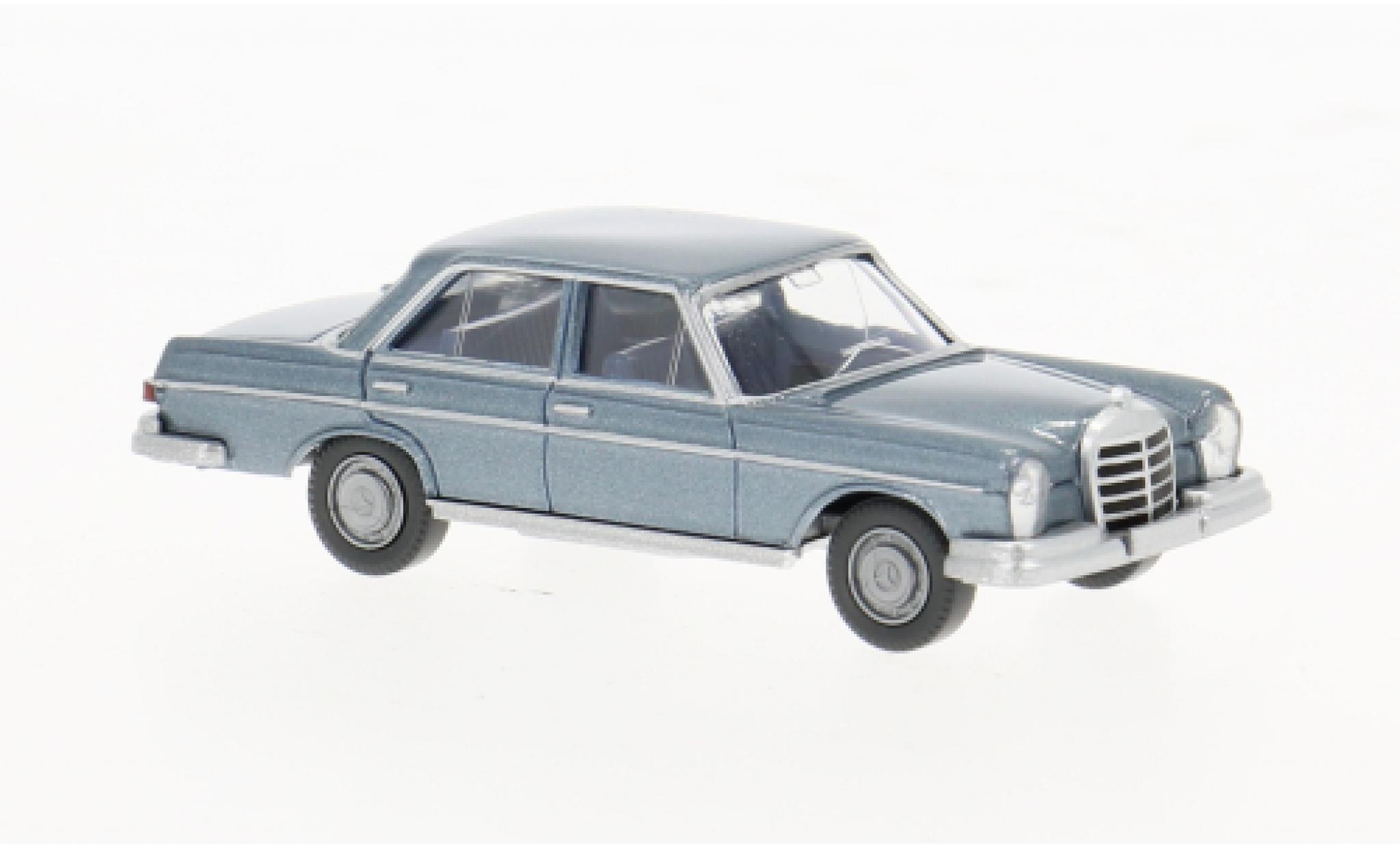 Mercedes 280 1/87 Wiking SE (W108) grijs 1965 1:87 modelauto