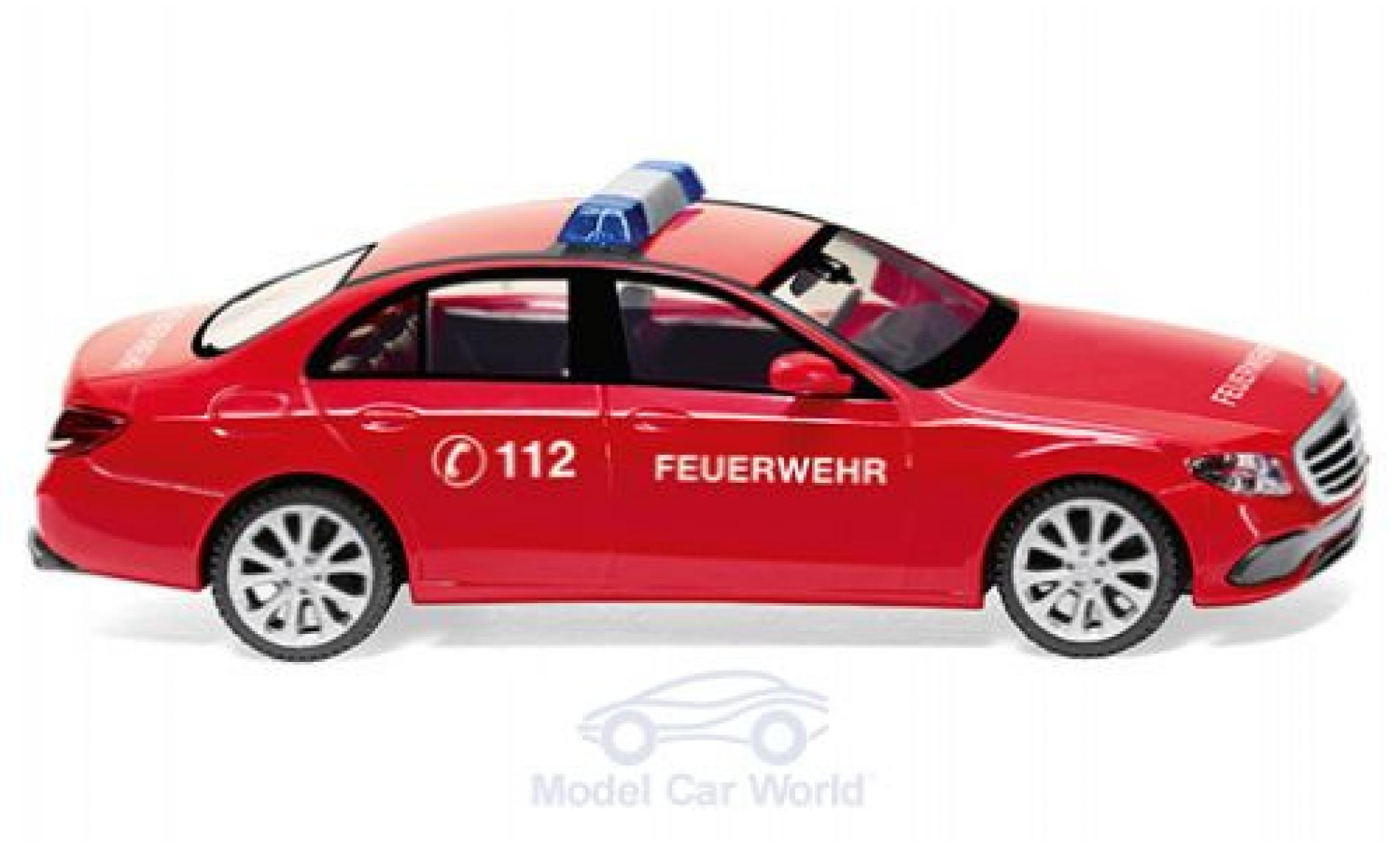 Mercedes Classe E 1/87 Wiking (W213) Brandweer modelauto