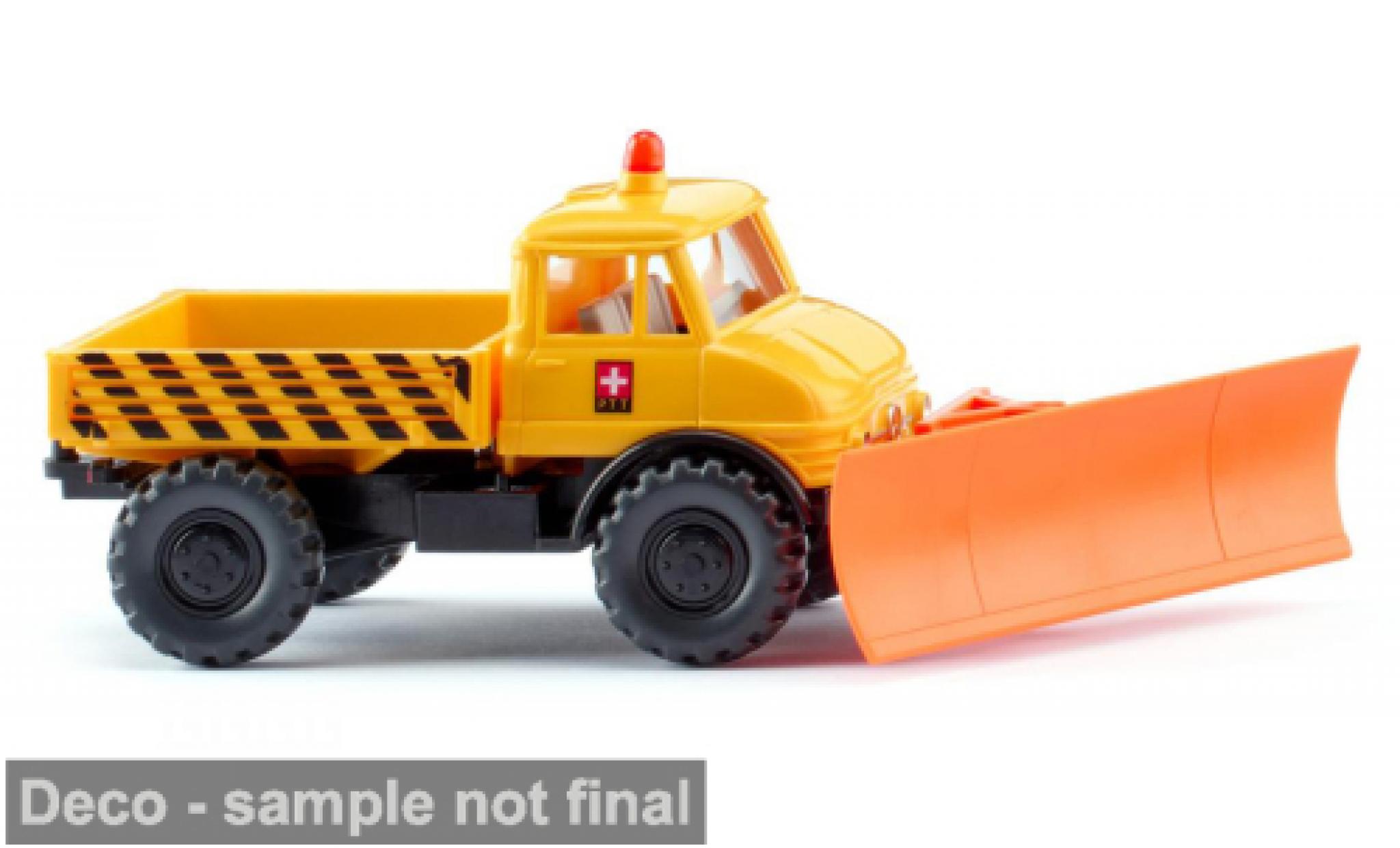 Mercedes Unimog 1/87 Wiking U 406 1963 Schweizer Post (CH) 1:87 modelauto