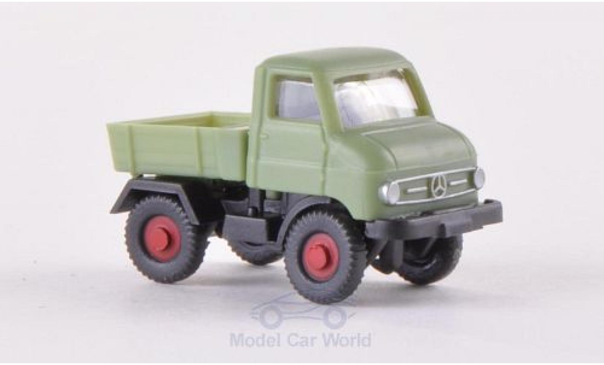 Mercedes Unimog 1/160 Wiking U 411 groen modelauto