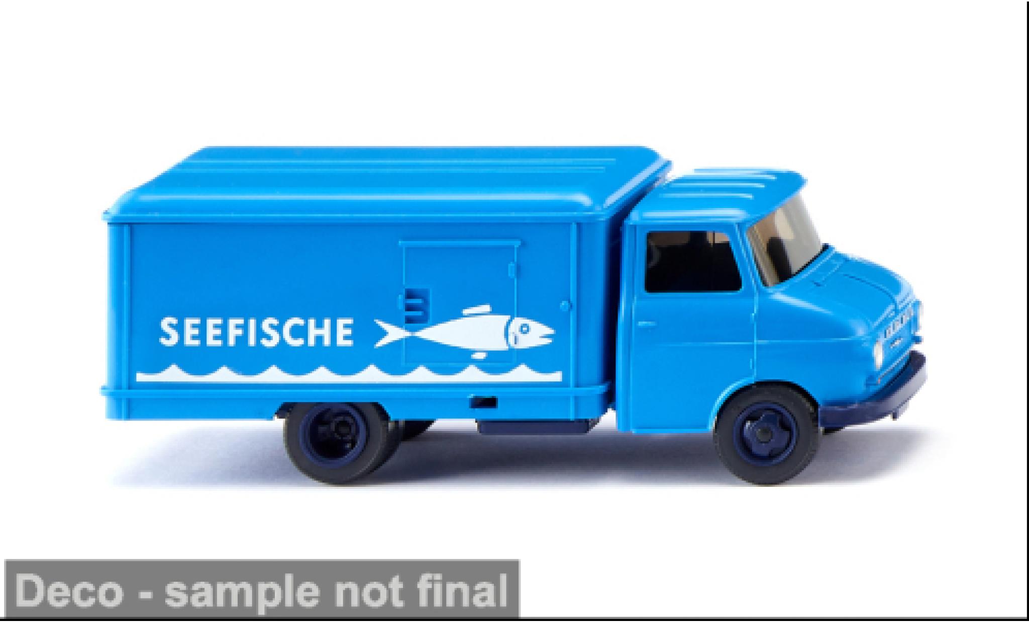 Opel Blitz 1/87 Wiking Tiefk&uuml;hlwagen 1968 Seefische 1:87 modelauto
