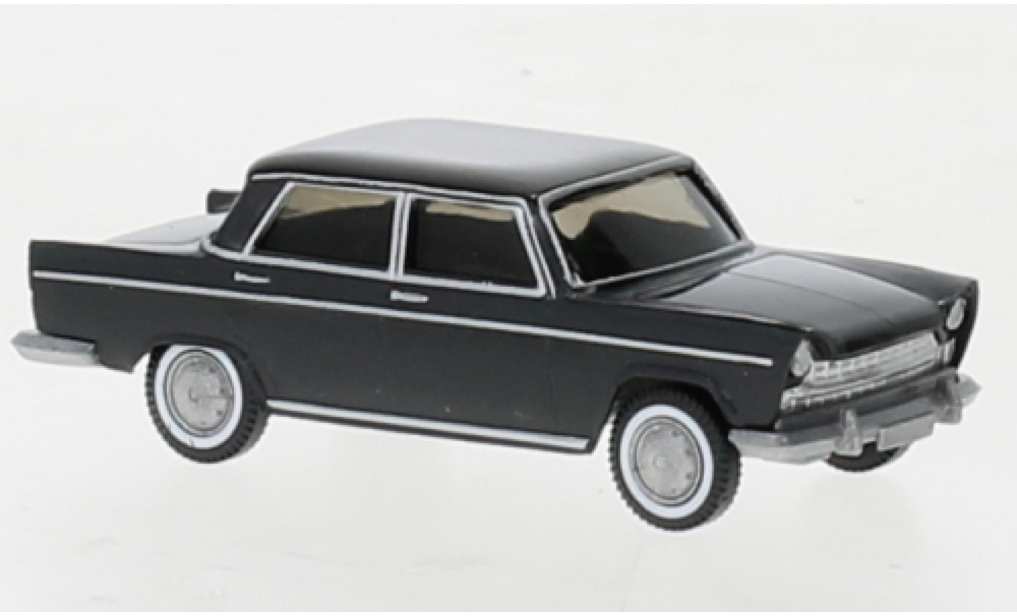 Fiat 18 1/87 Wiking PMS 00 grijs/zwart 1962 modelauto