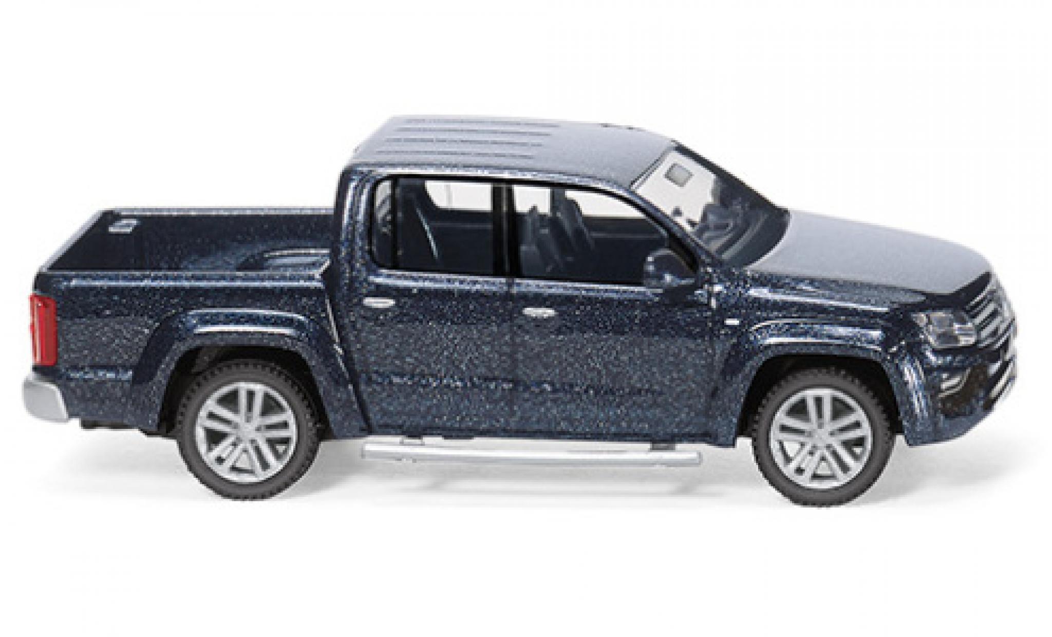 Volkswagen Amarok 1/87 Wiking GP Highline metallic blauw modelauto